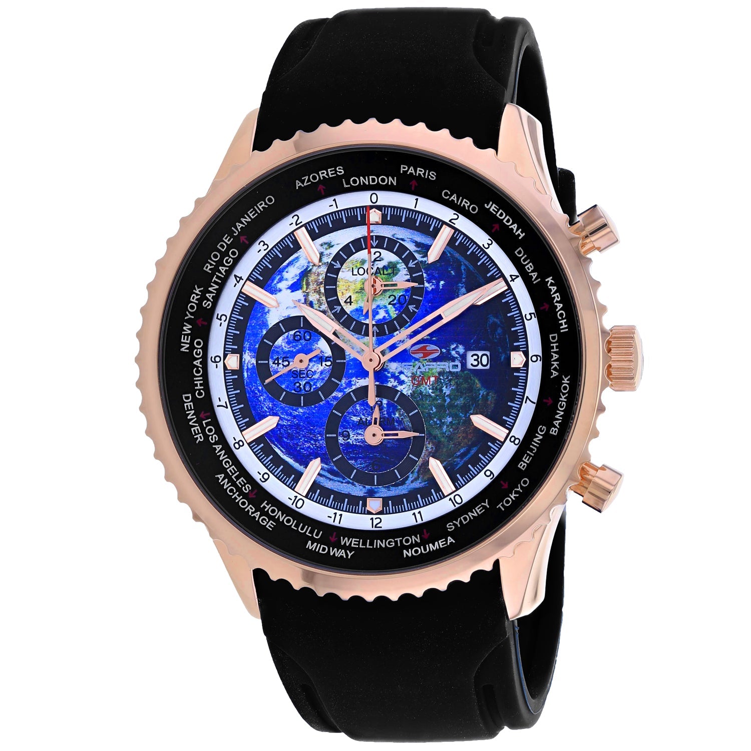 Seapro Men's Meridian World Timer GMT on sale at MyriadMart