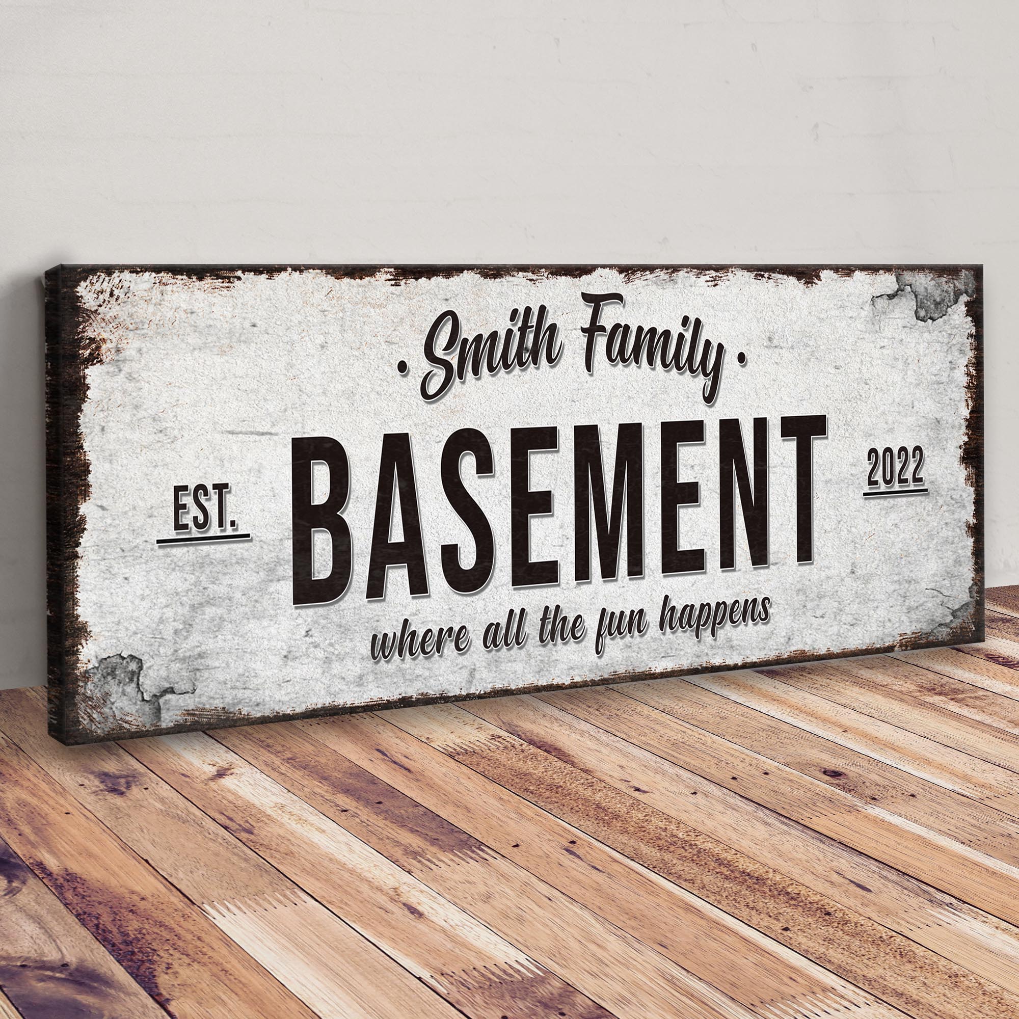 Family Basement Sign III on sale at MyriadMart