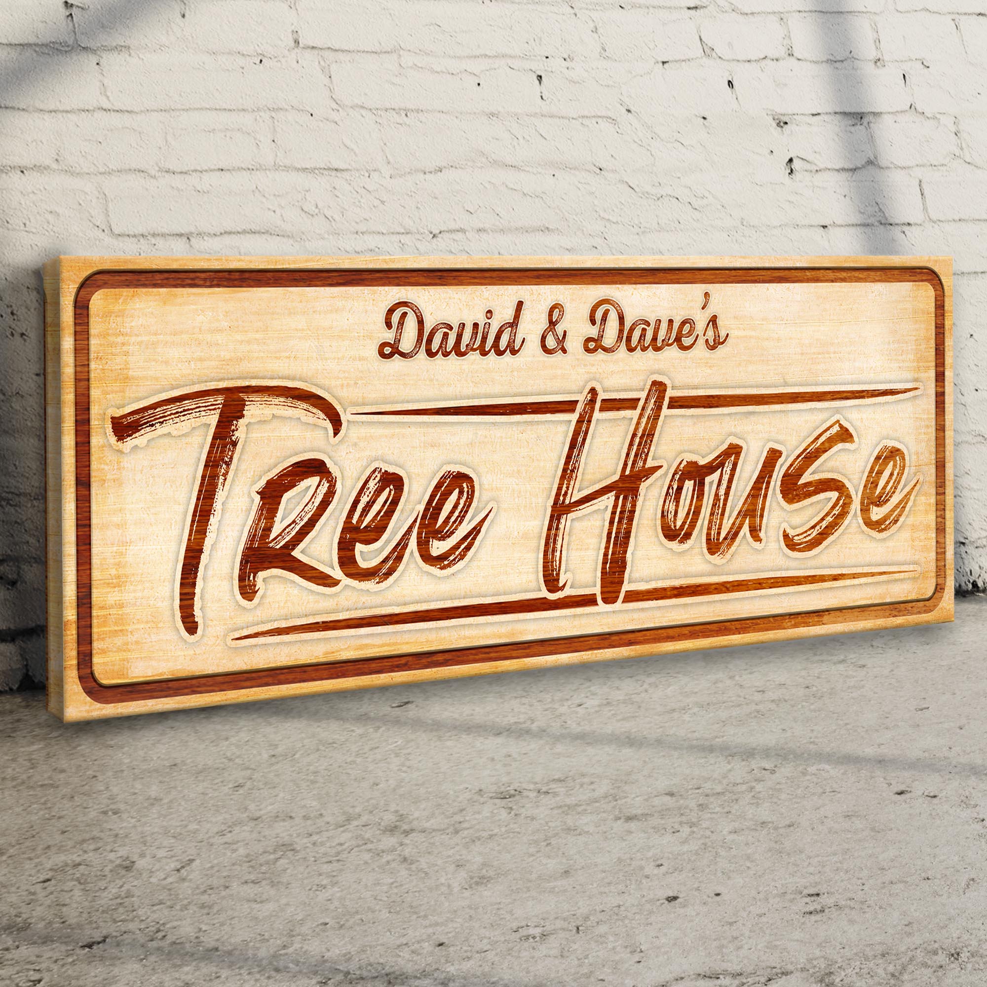 Treehouse Sign, Unique Baby Boy Gift, Tree House Wall Art, Tree House Sign, Tree House Lover Gift Sign Decor on sale at MyriadMart