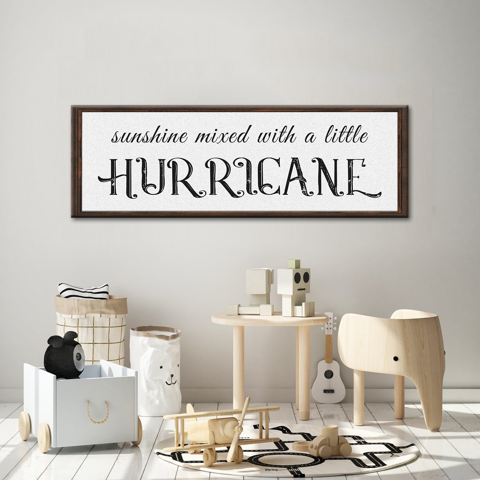 Sunshine Mixed With A Little Hurricane Sign II on sale at MyriadMart