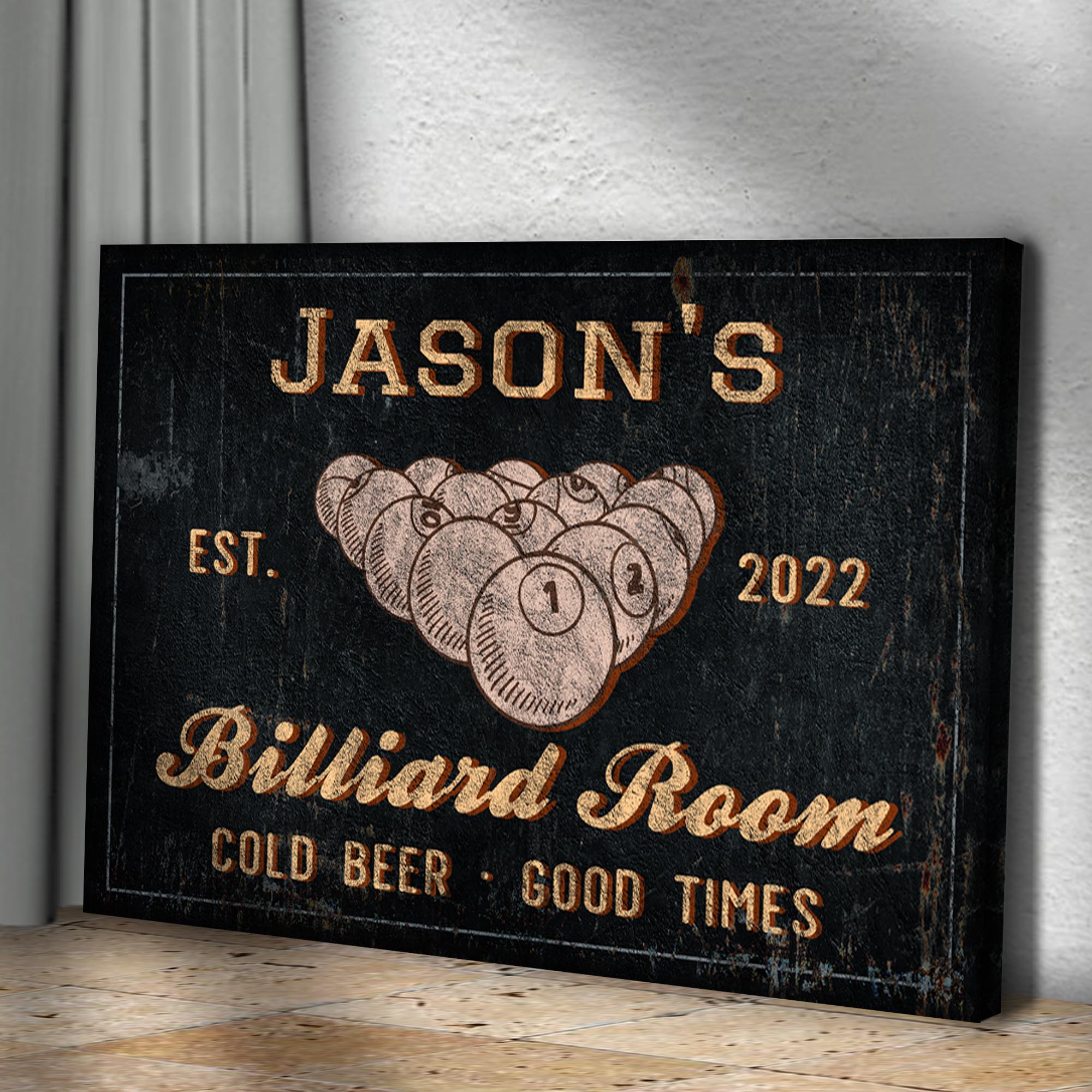 Billiard Room Sign on sale at MyriadMart