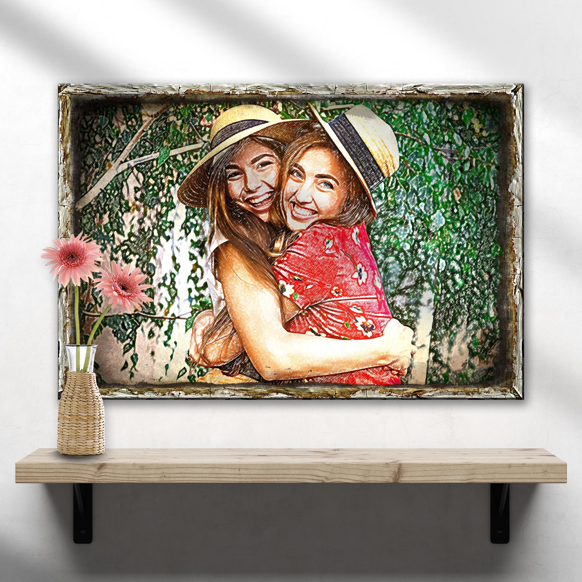 Portrait Minimalist Sign on sale at MyriadMart