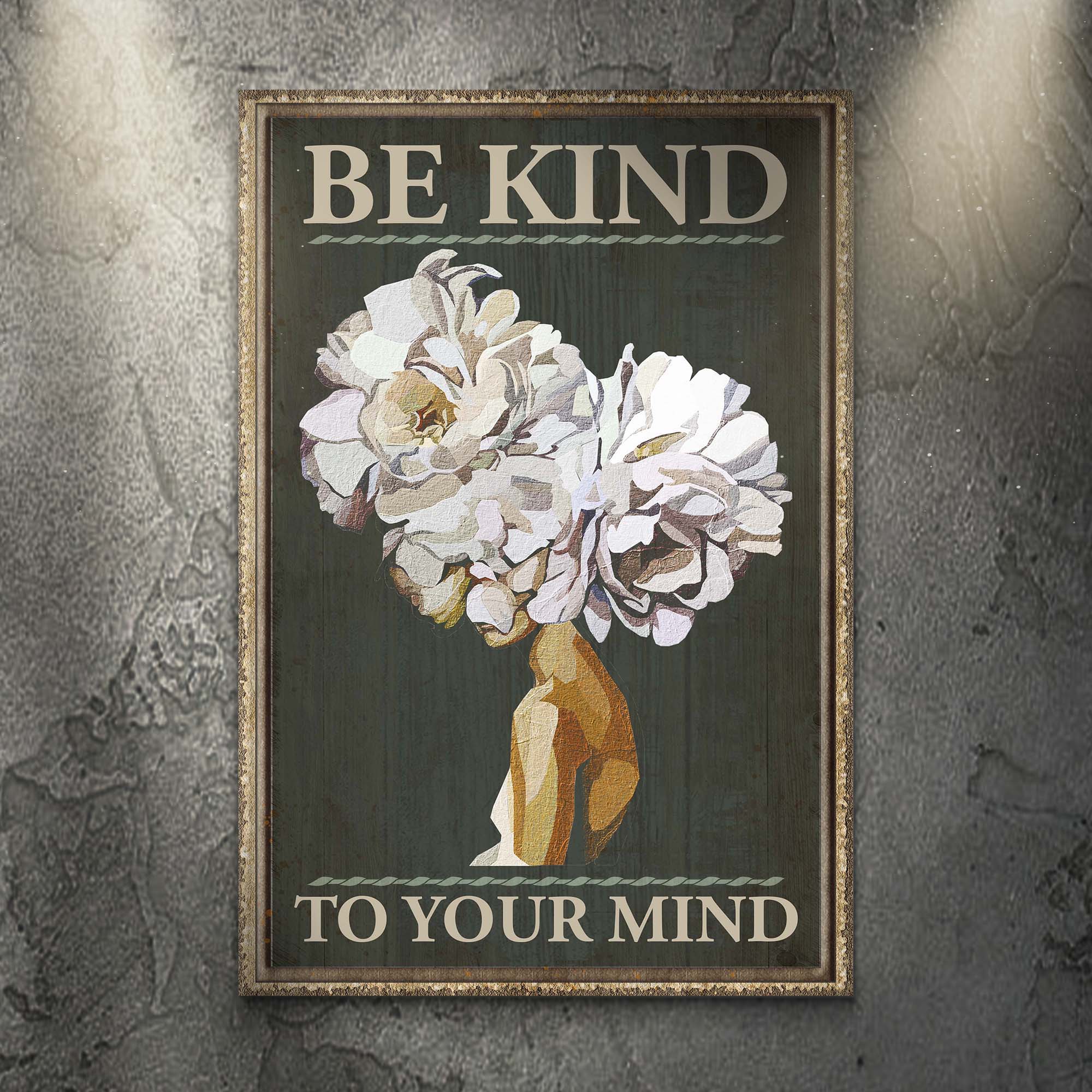 Be Kind To Your Mind Sign II on sale at MyriadMart