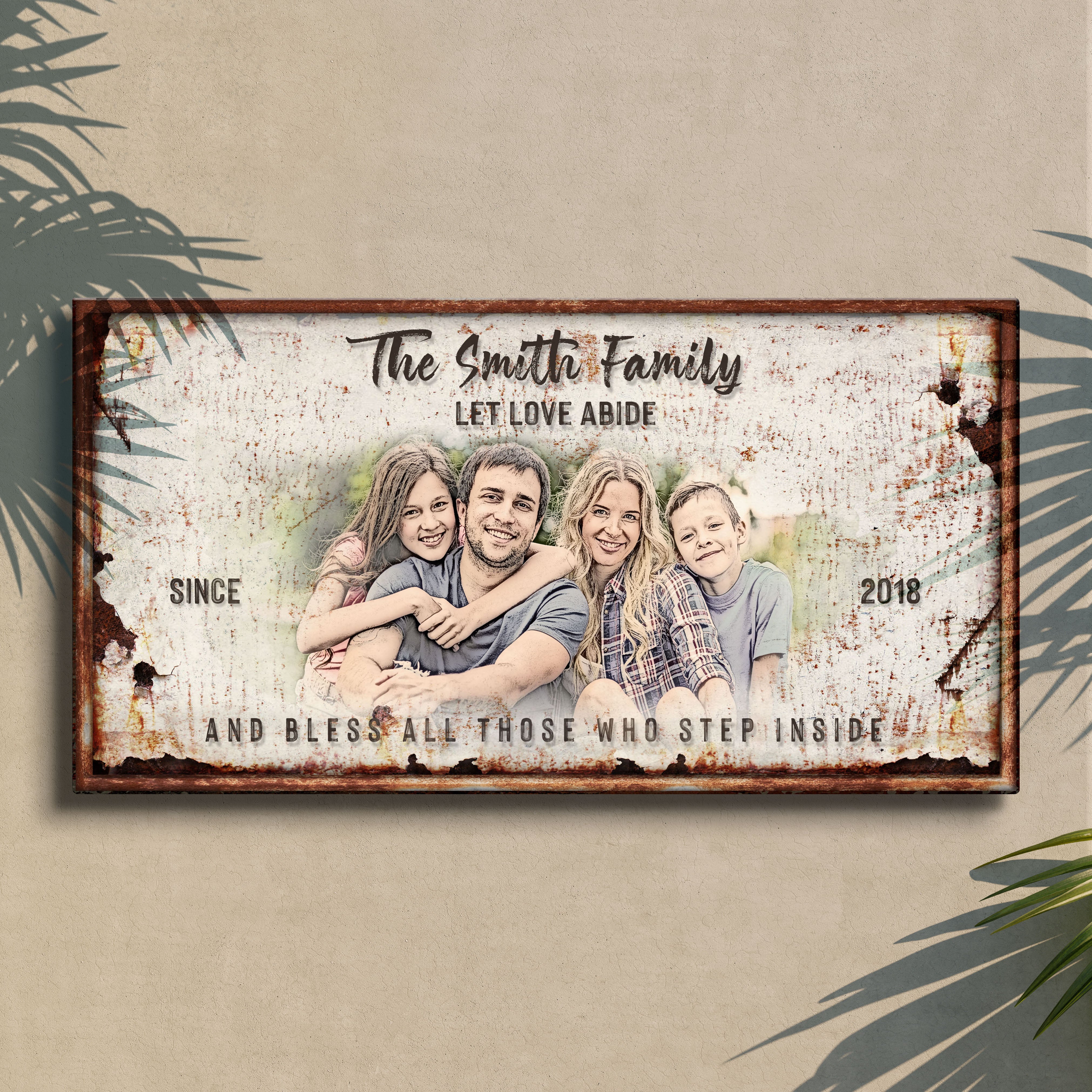 Let Love Abide And Bless All Those Who Step Inside Sign on sale at MyriadMart