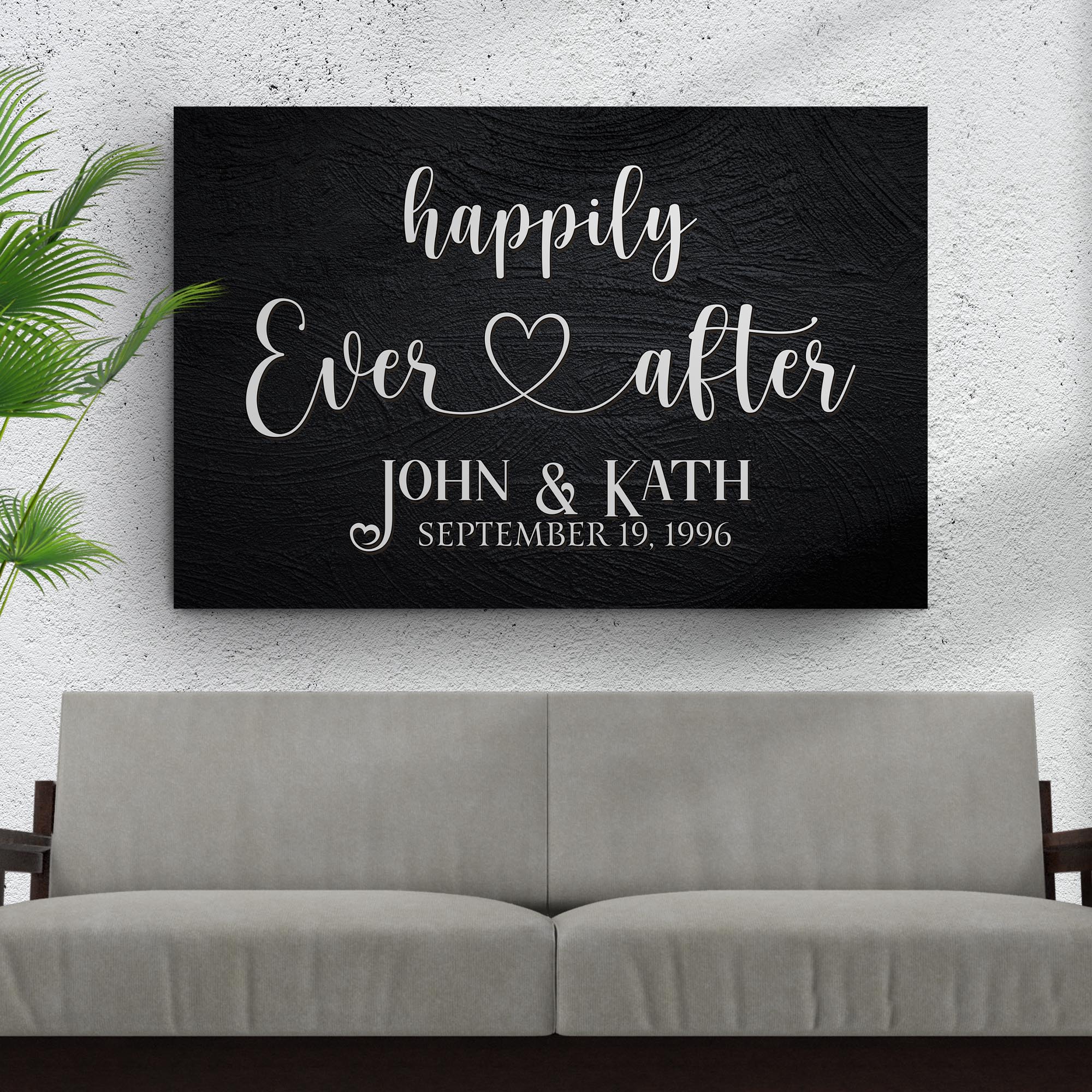 Happily Ever After Couple Sign VII on sale at MyriadMart