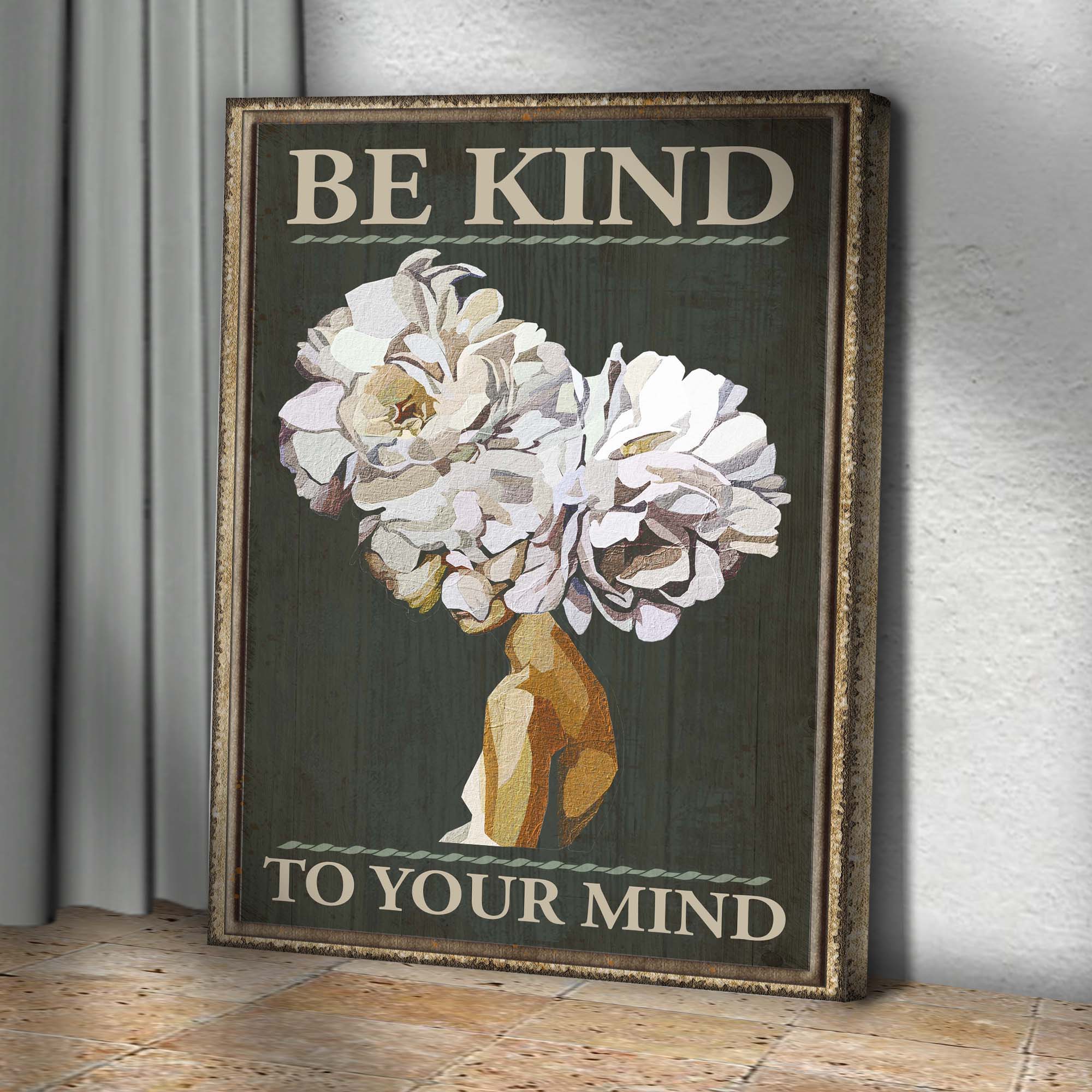 Be Kind To Your Mind Sign II on sale at MyriadMart