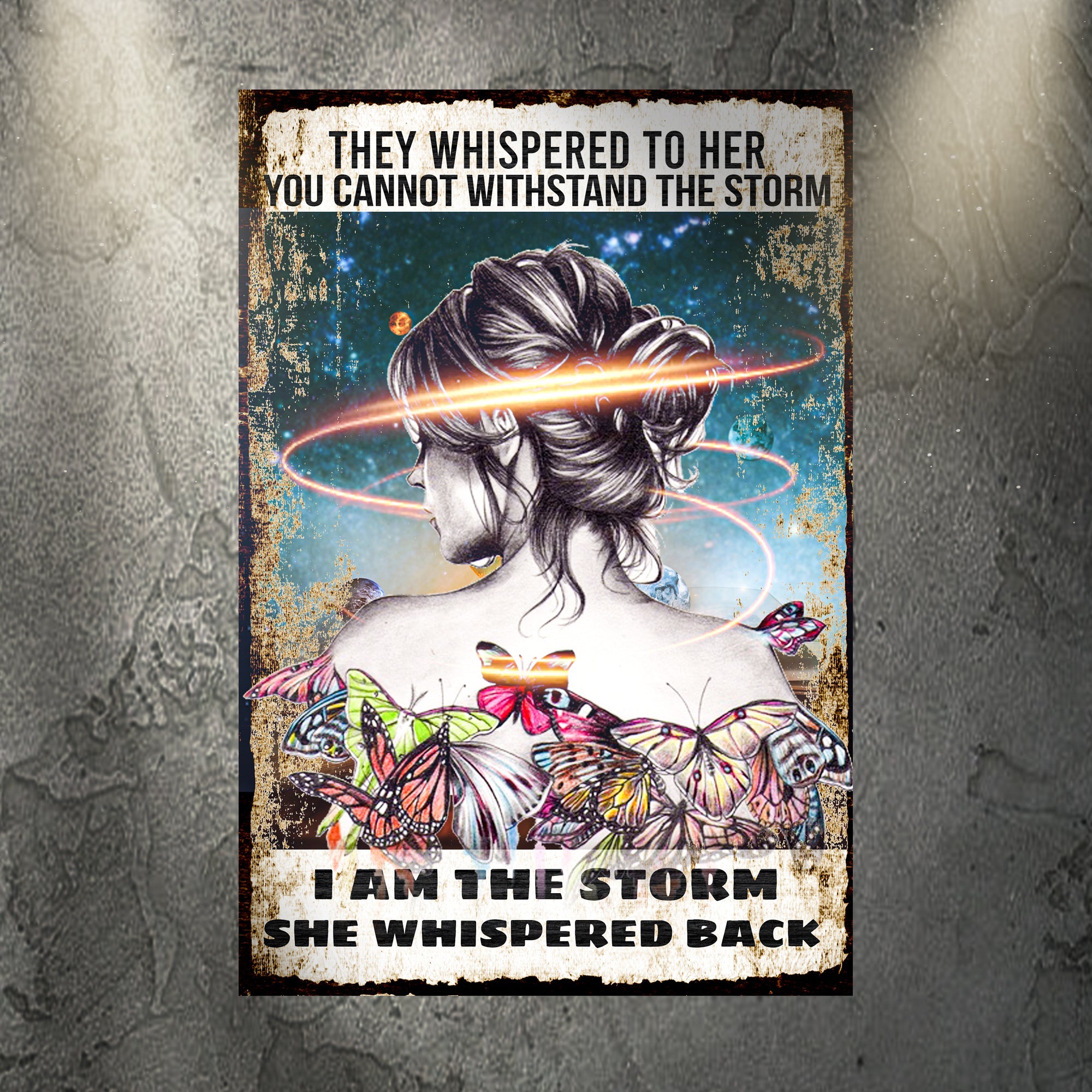 I Am The Storm Sign II on sale at MyriadMart