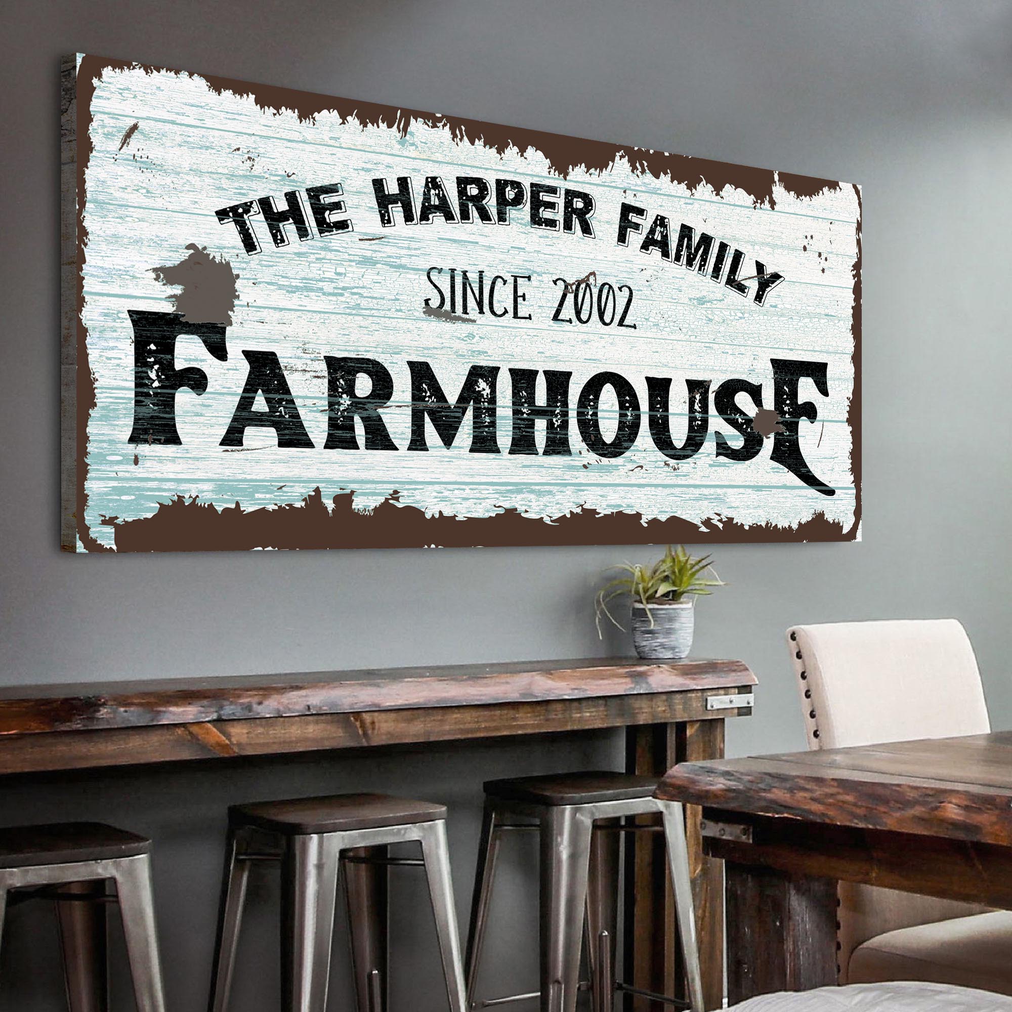 Family Farmhouse Sign IV on sale at MyriadMart
