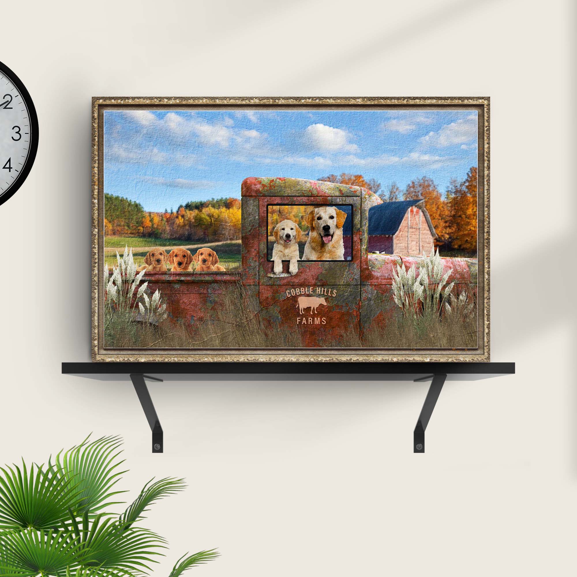 Pet Family Farm Name Sign on sale at MyriadMart