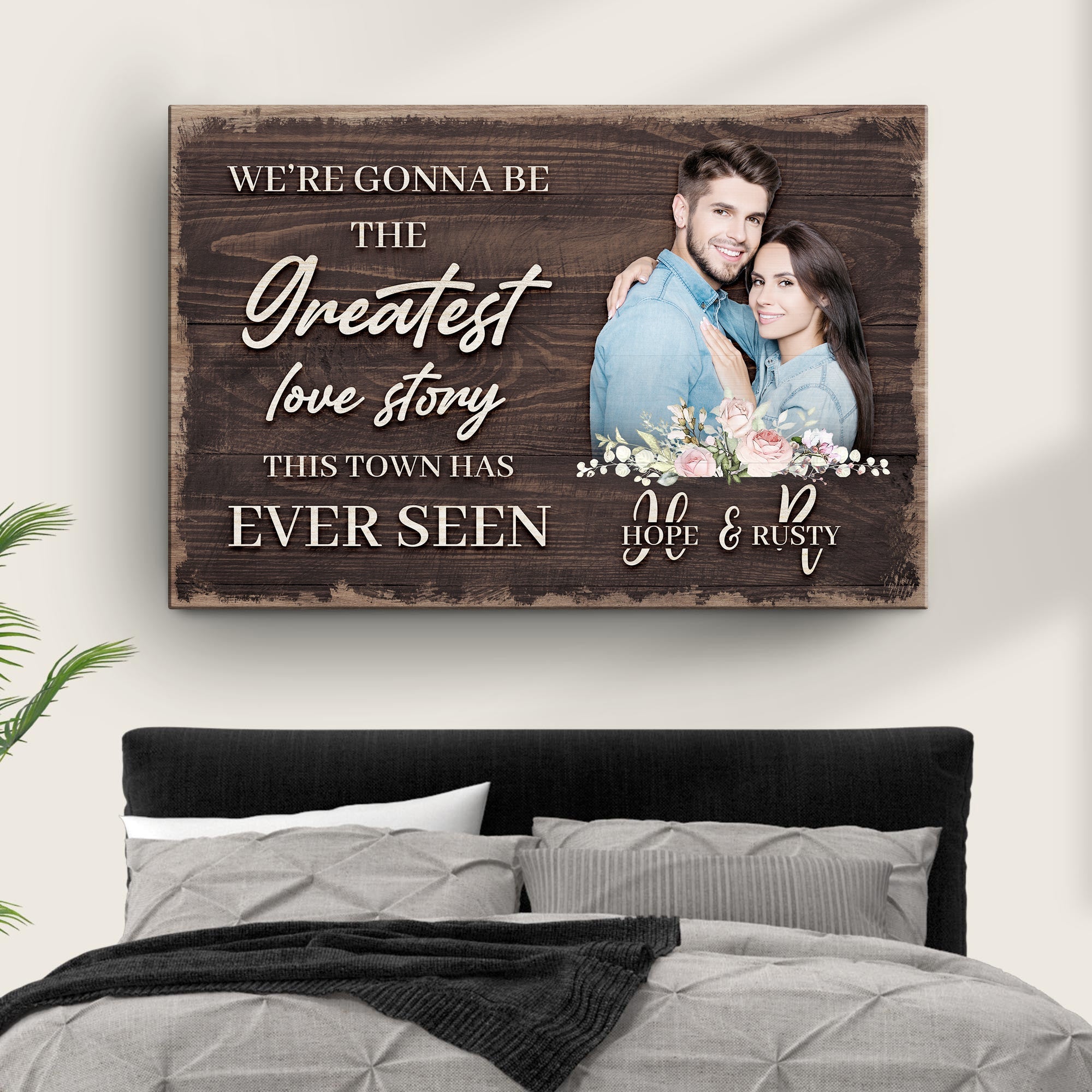 Greatest Love Story In Town Sign on sale at MyriadMart