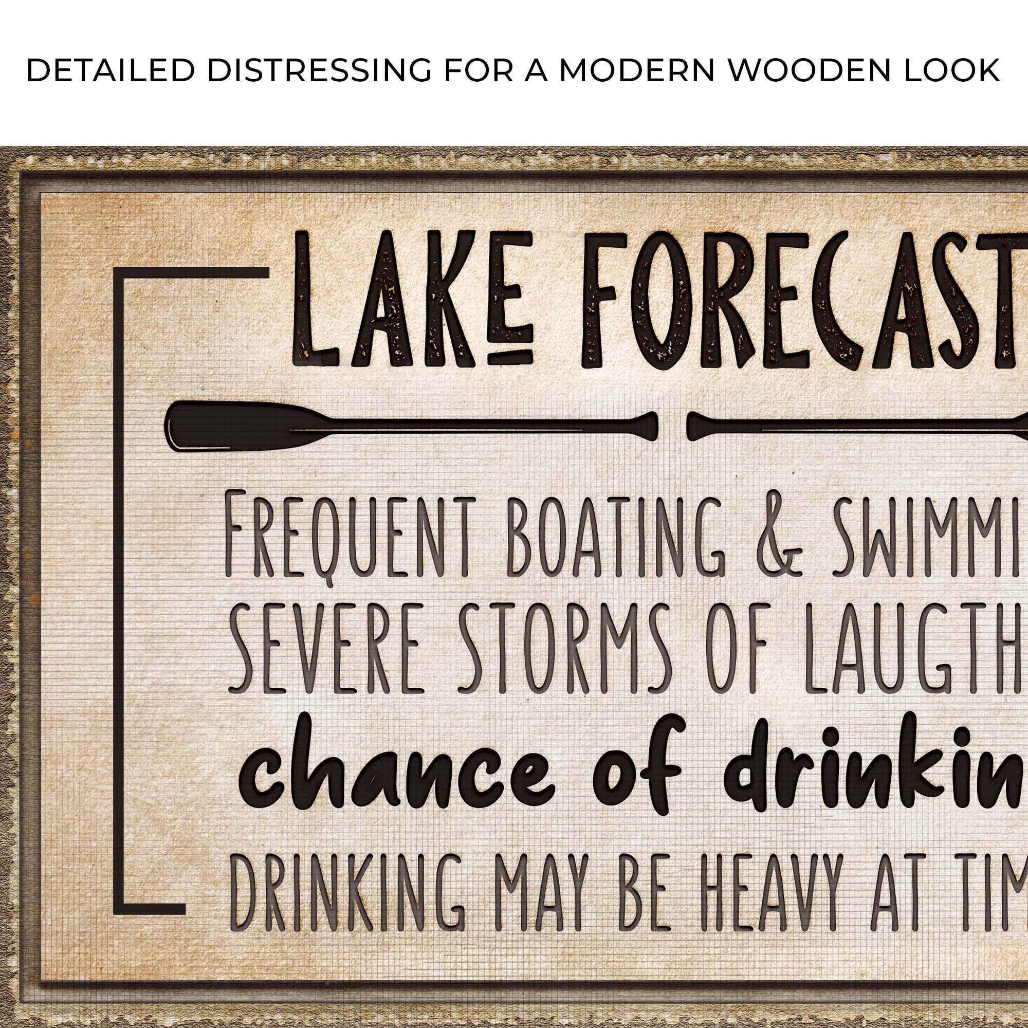 Lake Forecast Sign on sale at MyriadMart