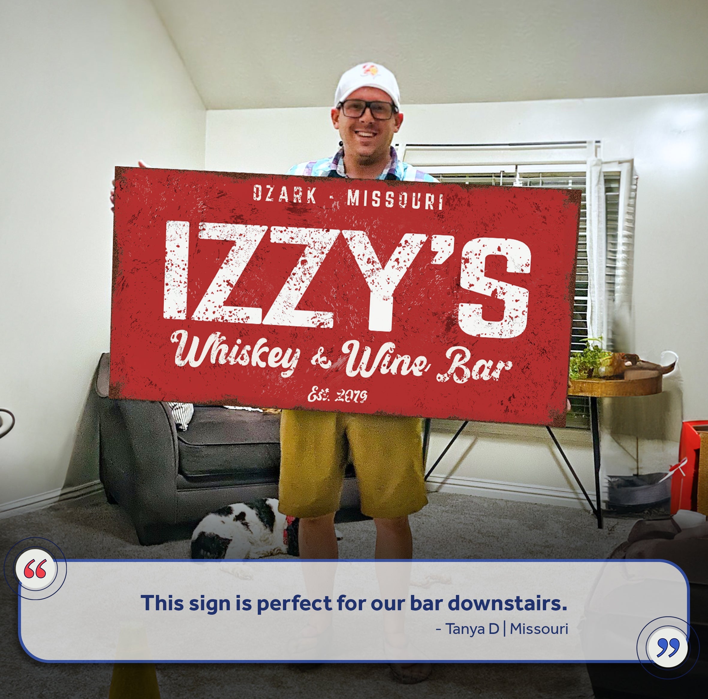 Whiskey And Wine Bar Sign III on sale at MyriadMart