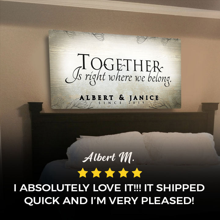 Together Sign on sale at MyriadMart