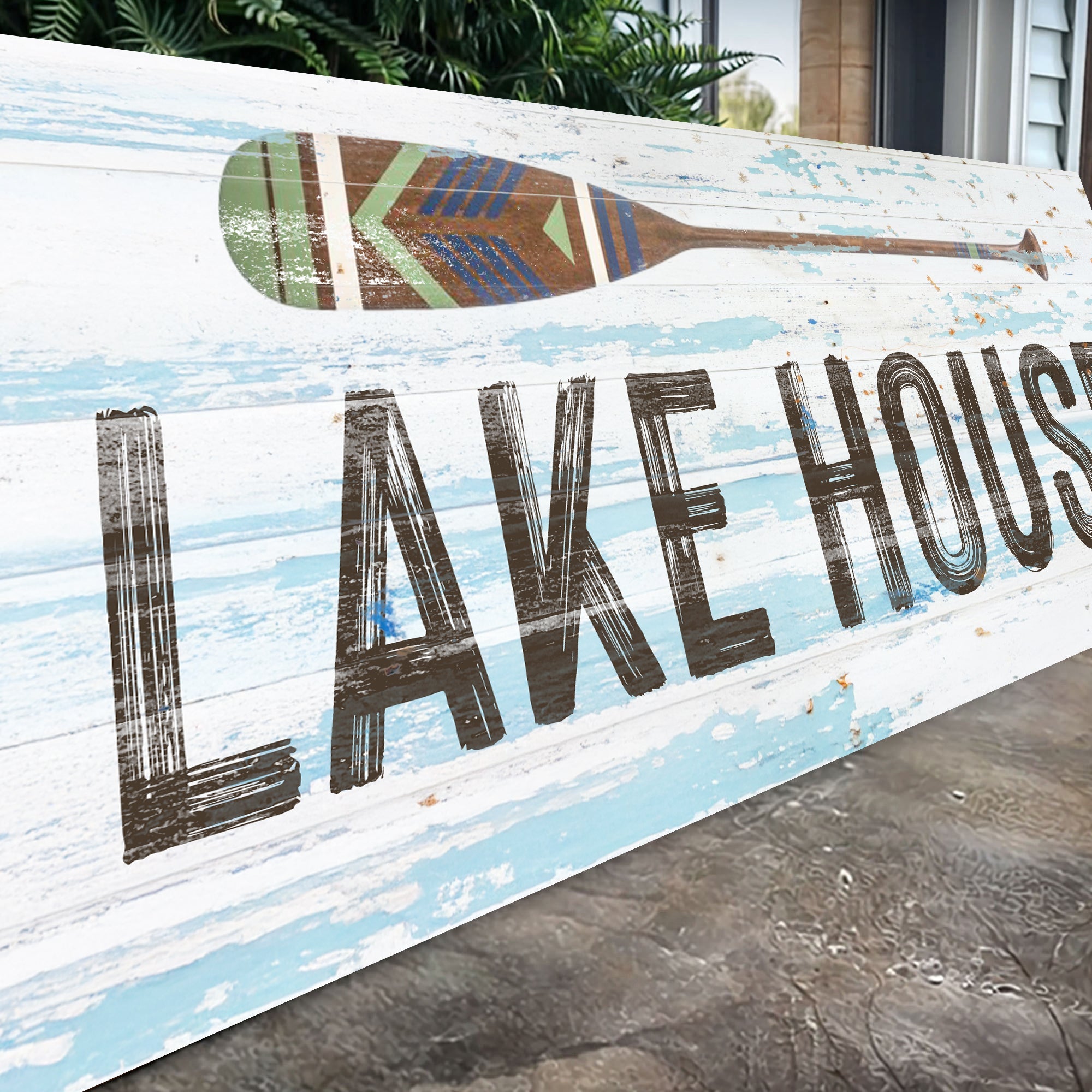 Lake House Coastal Sign III on sale at MyriadMart