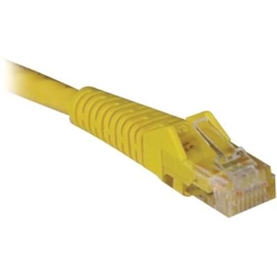 1ft Cat6 Gigabit Snagless Molded Patch Cable RJ45 M/M Yellow 1'