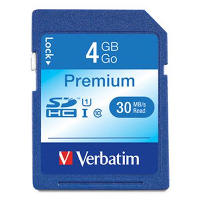 4GB Premium SDHC Memory Card