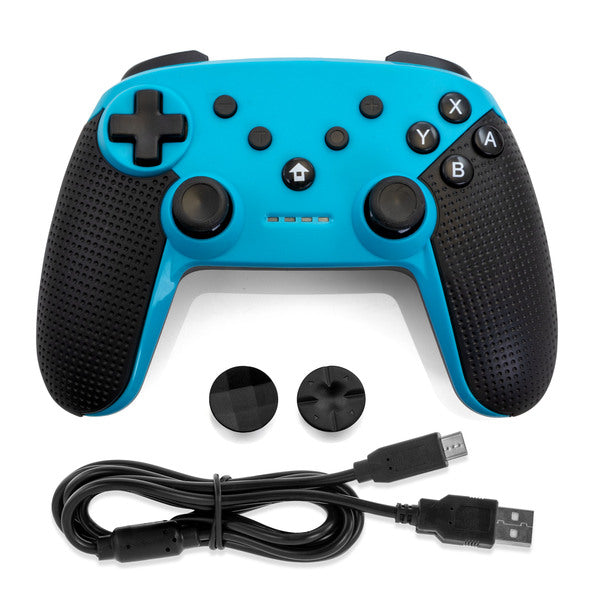 Gamefitz Wireless Controller for the Nintendo Switch in Blue - MyriadMart