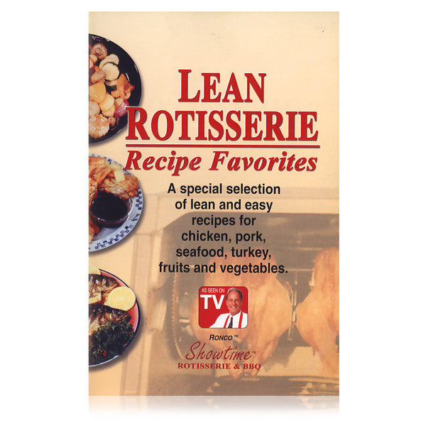Ronco Lean Rotisserie Booklet - MyriadMart