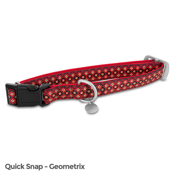 PetSafe Bark Avenue Quick Snap Collar (Large, Geometrix) - MyriadMart