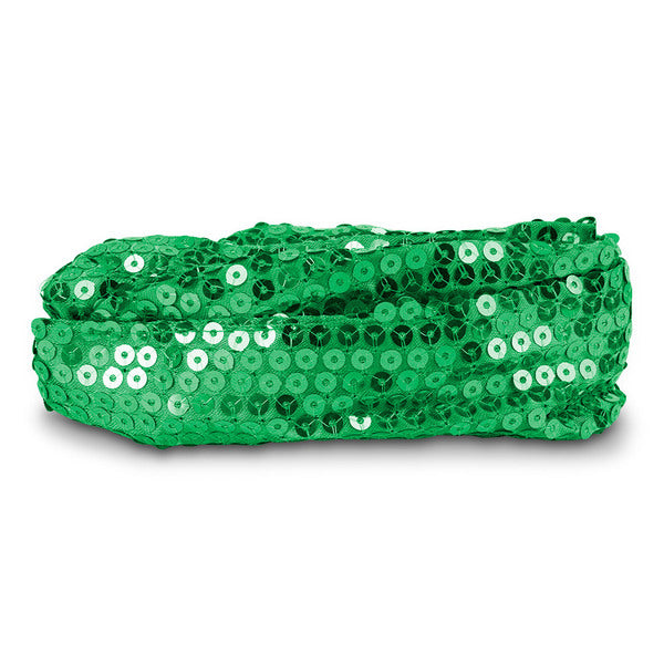 Calypso Studios Glitz Bendi Sequin Wire Headband, Green - MyriadMart