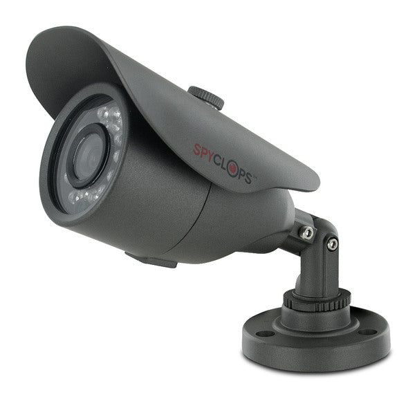 Spyclops SPY-MINBULLETG2 CCTV INDOOR/OUTDOOR Bullet Style Security Camera, Grey