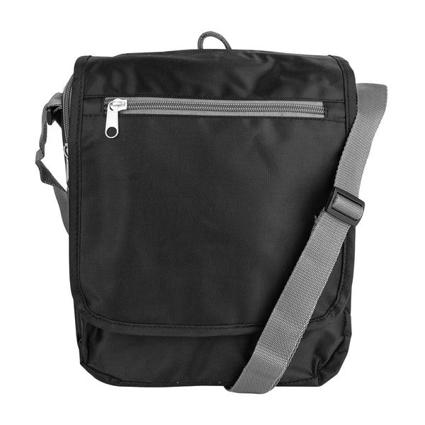 Triplogic Slim Travel Luggage CrossBody Day Bag Black