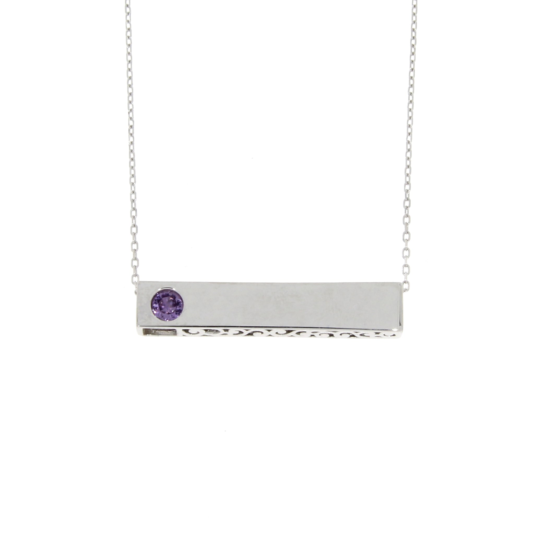 Created Alexandrite Fashion Pendants Sterling Silver on sale at MyriadMart