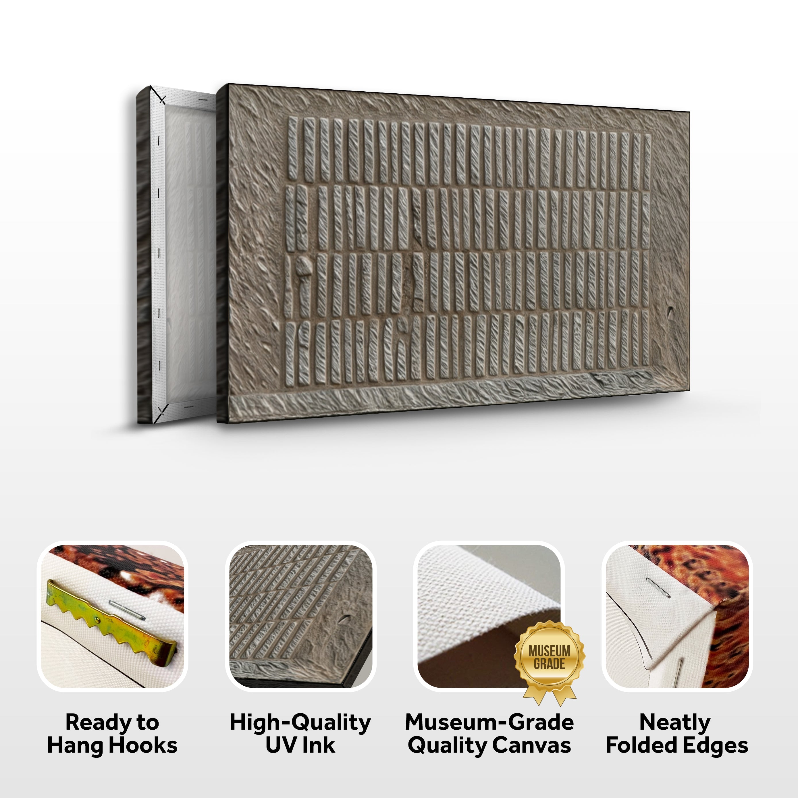 Modern Stone Pattern Wall Art on sale at MyriadMart