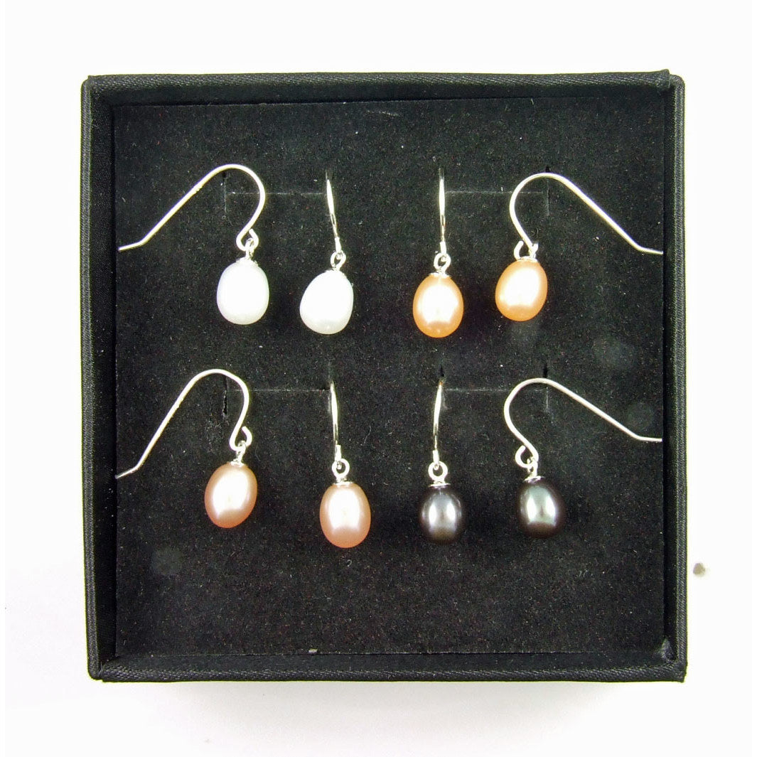 Fresh Water Pearl Jewelry sets Sterling Silver on sale at MyriadMart
