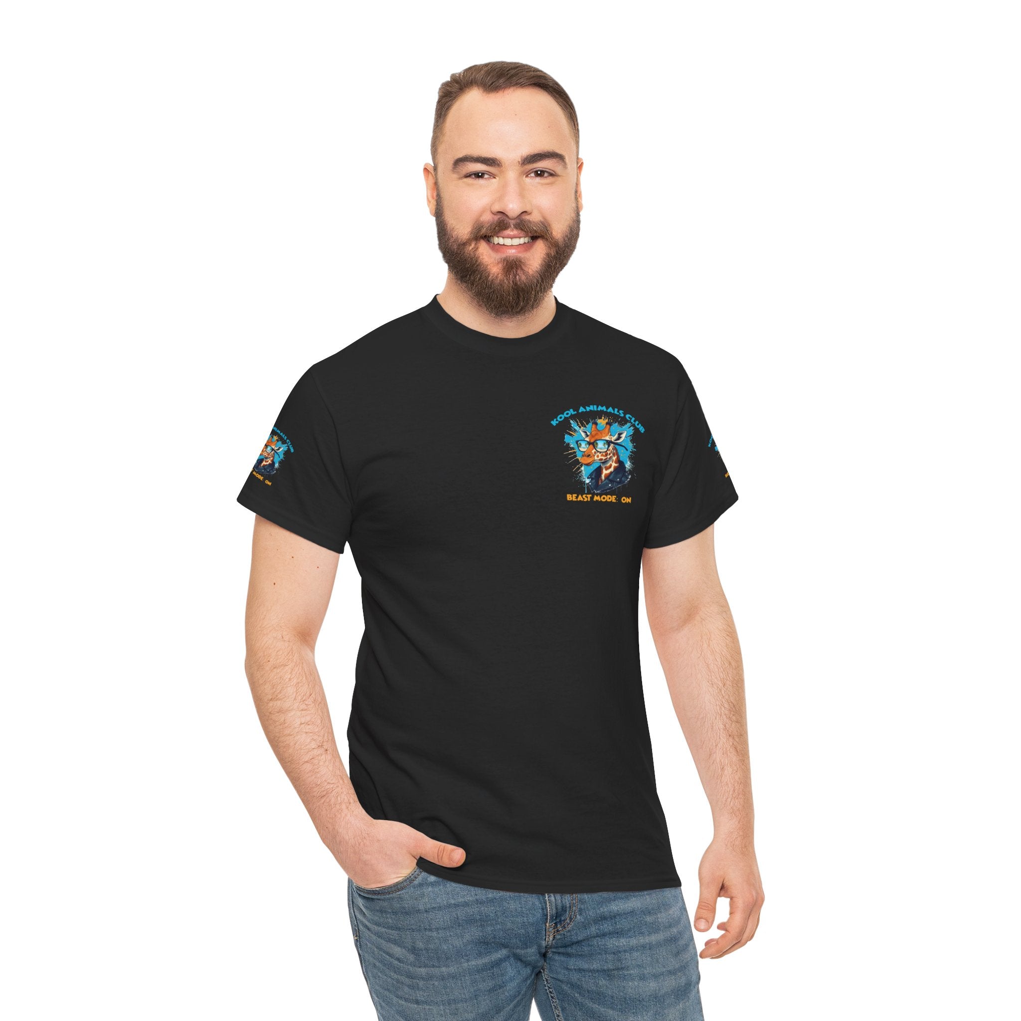 Kool Animals Club Tee, Unisex Graphic T-Shirt, Fun Animal Apparel, Casual Wear, Unique Gift for Animal Lovers on sale at MyriadMart