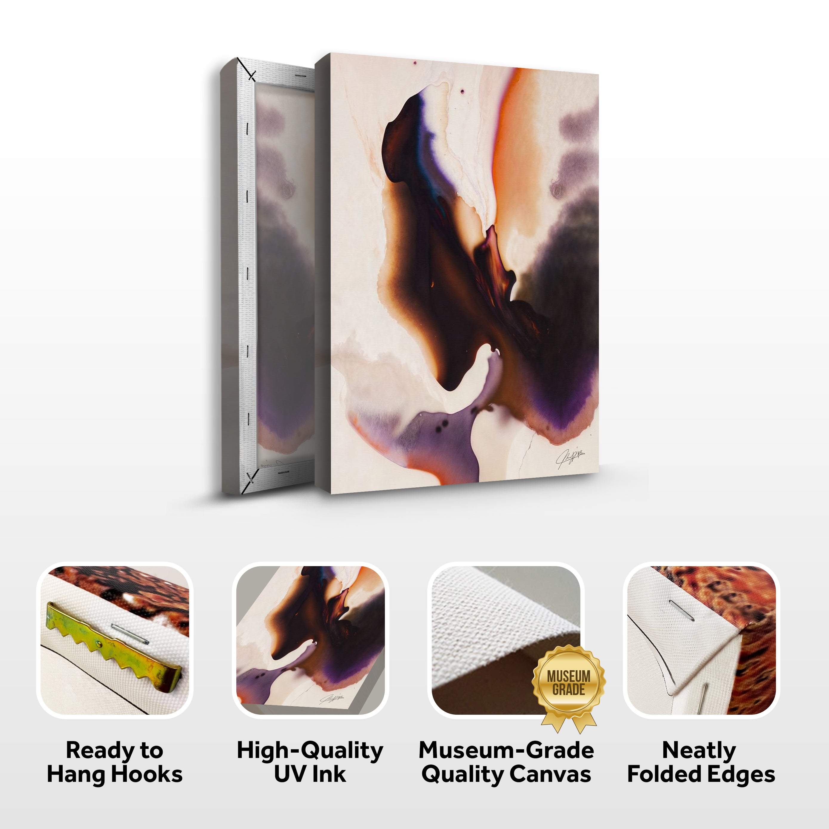 Canvas Print: "Velvet Bloom III" on sale at MyriadMart