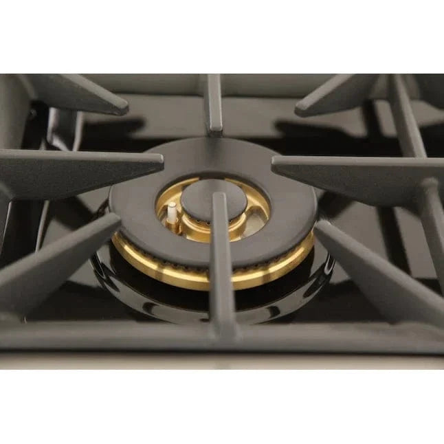 Kucht 48" Gas Range in Stainless Steel with Grey Oven Doors, KNG481-GR on sale at MyriadMart