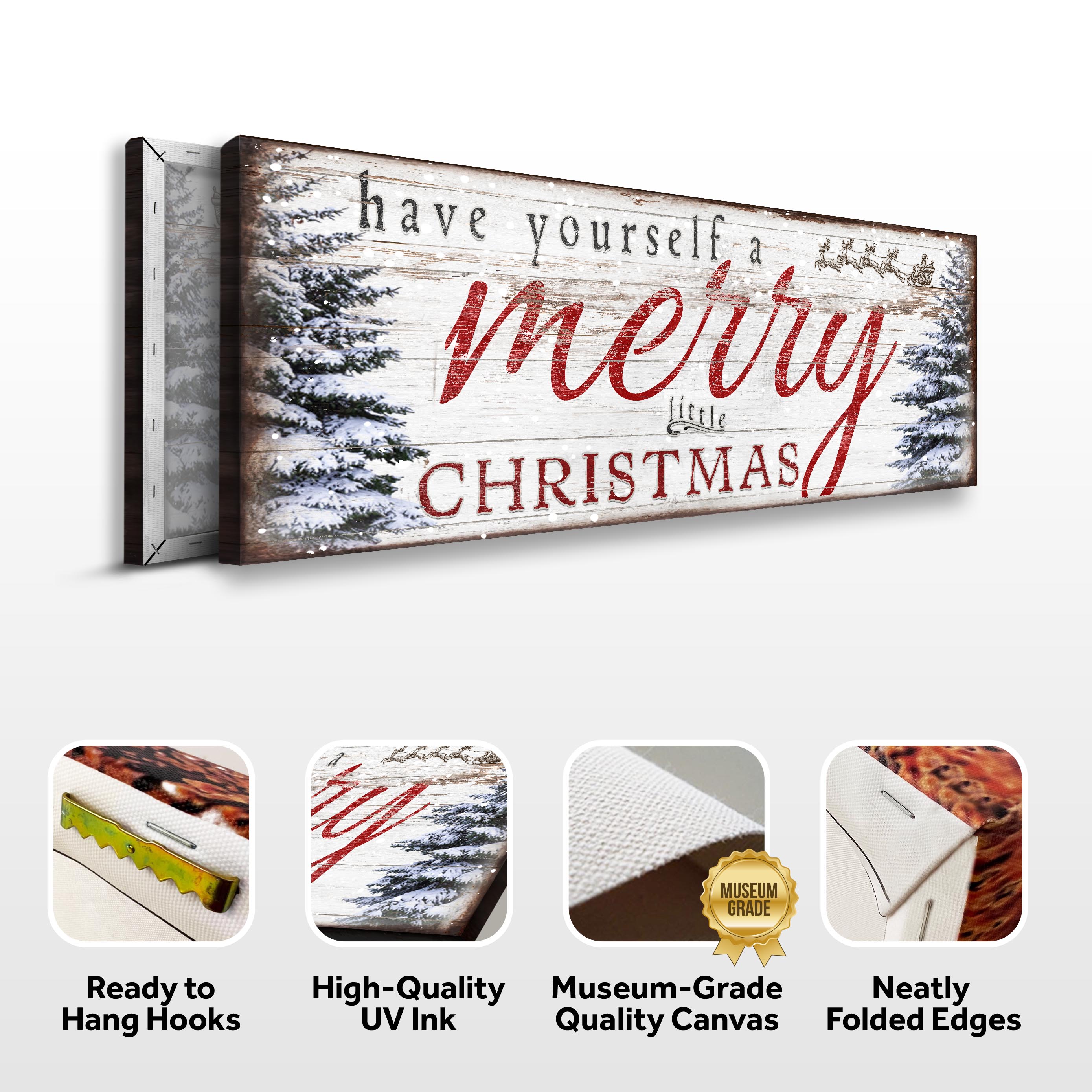 Have Yourself A Merry Little Christmas Sign XIII on sale at MyriadMart