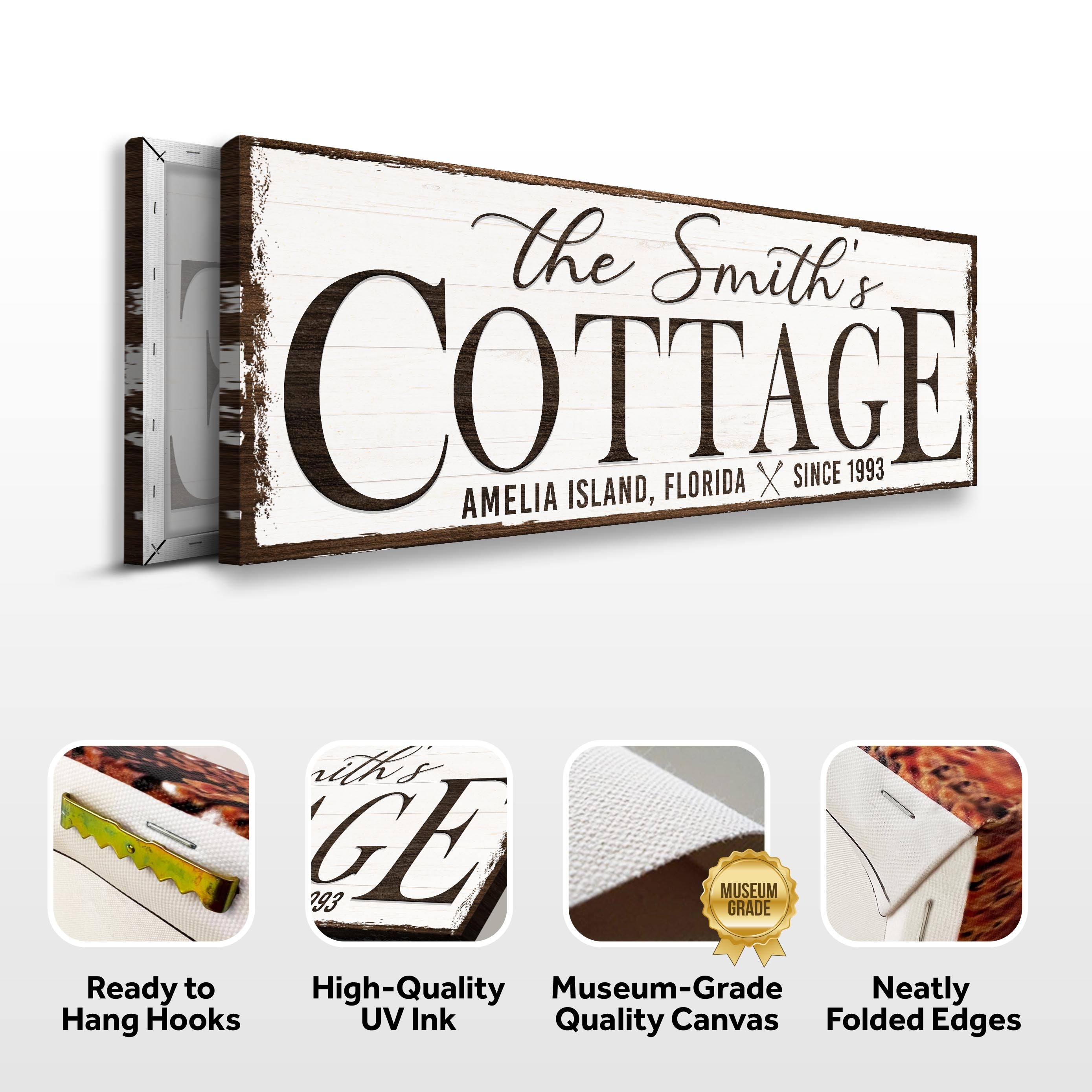 Cottage Beach House Sign II on sale at MyriadMart