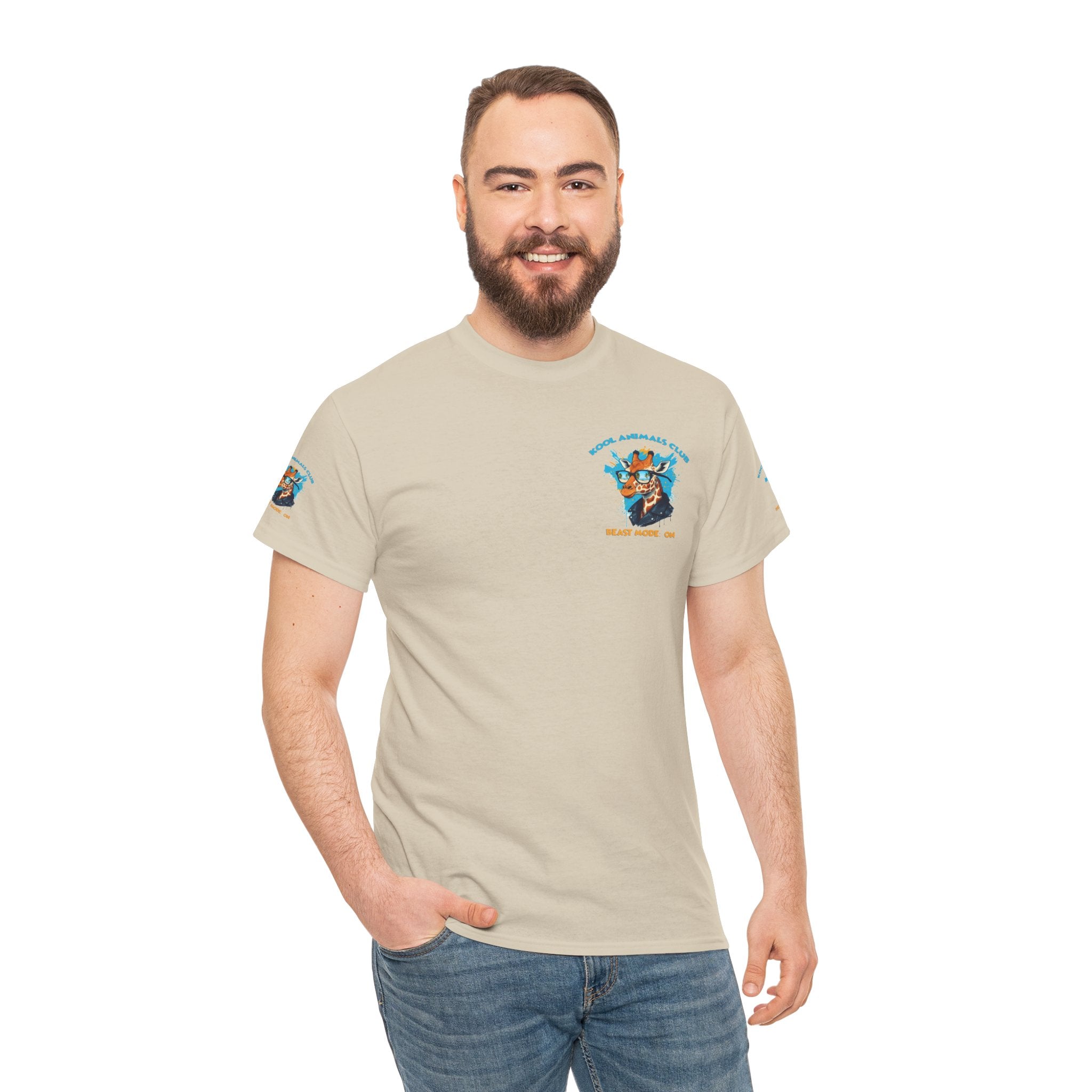 Kool Animals Club Tee, Unisex Graphic T-Shirt, Fun Animal Apparel, Casual Wear, Unique Gift for Animal Lovers on sale at MyriadMart