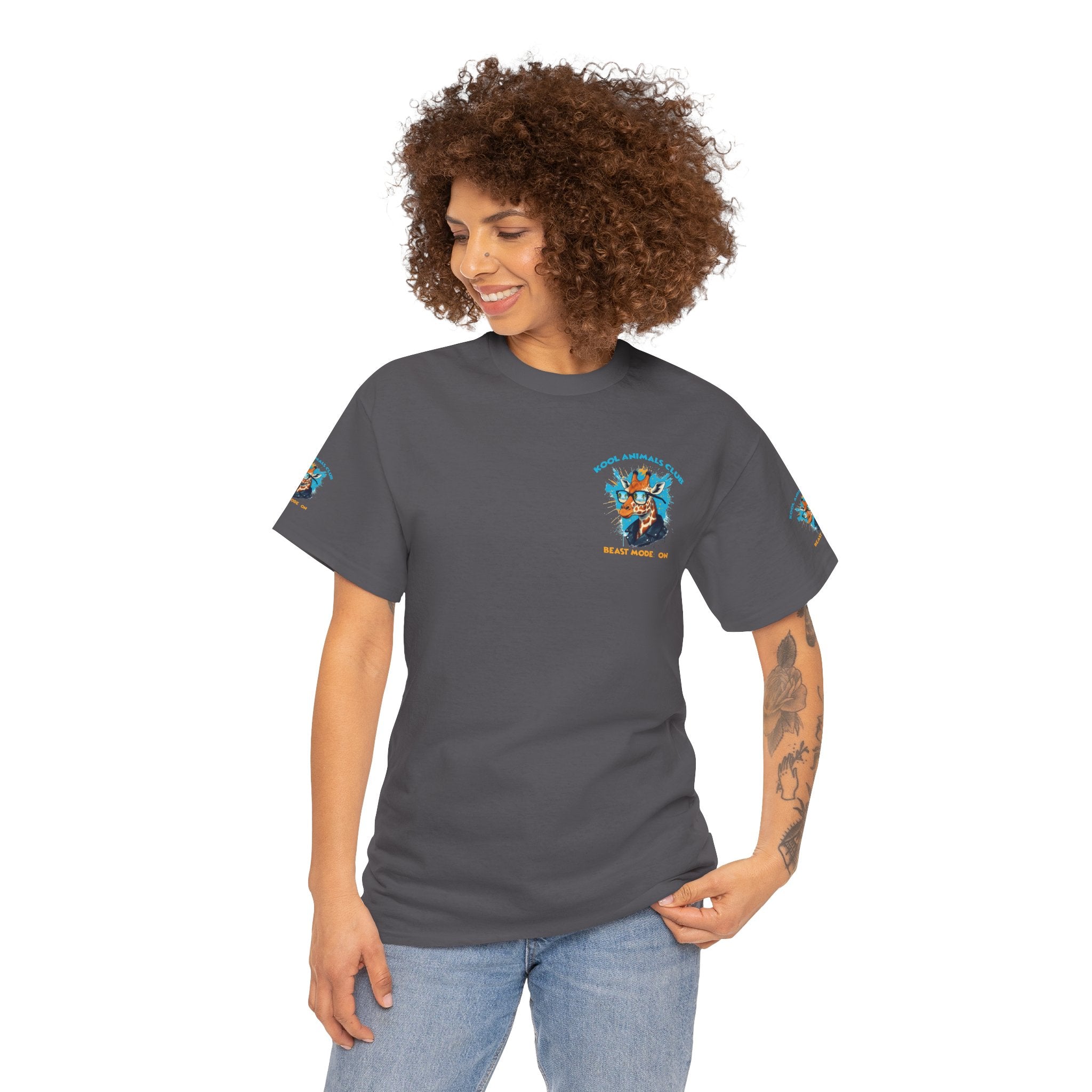Kool Animals Club Tee, Unisex Graphic T-Shirt, Fun Animal Apparel, Casual Wear, Unique Gift for Animal Lovers on sale at MyriadMart