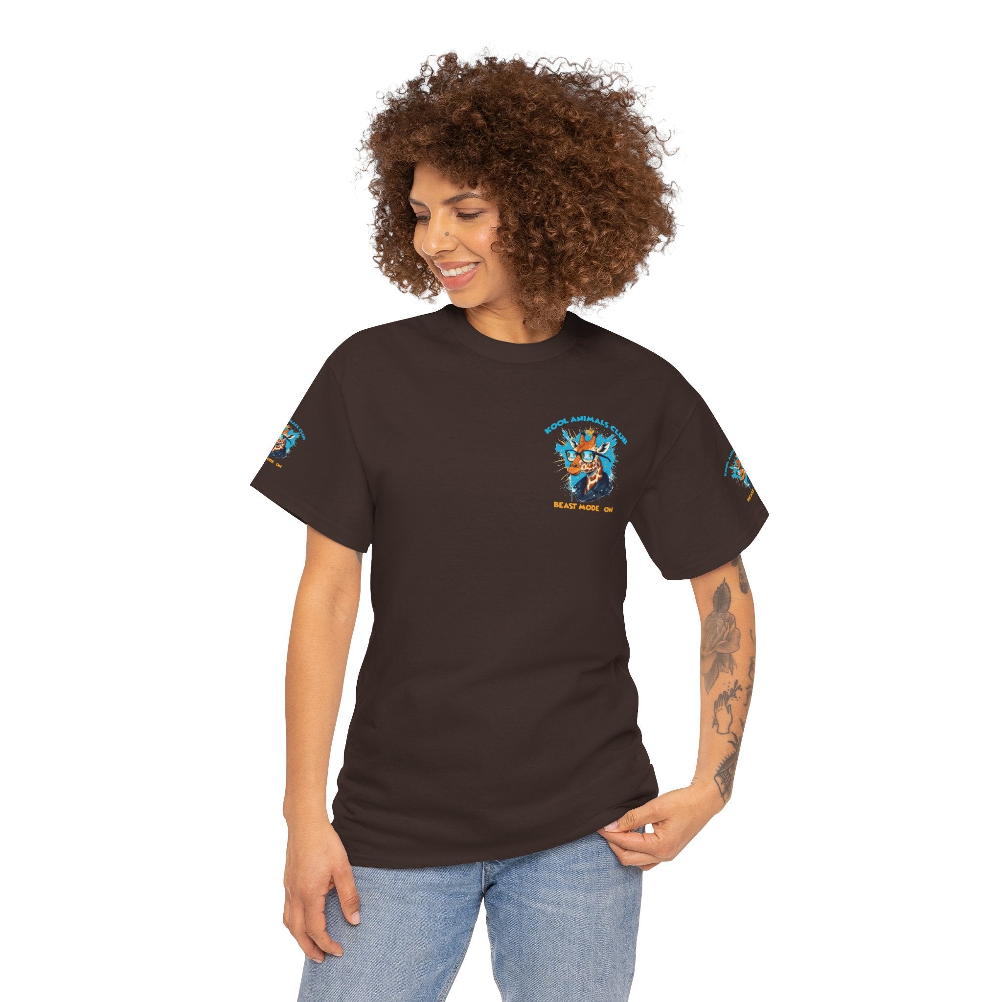 Kool Animals Club Tee, Unisex Graphic T-Shirt, Fun Animal Apparel, Casual Wear, Unique Gift for Animal Lovers on sale at MyriadMart