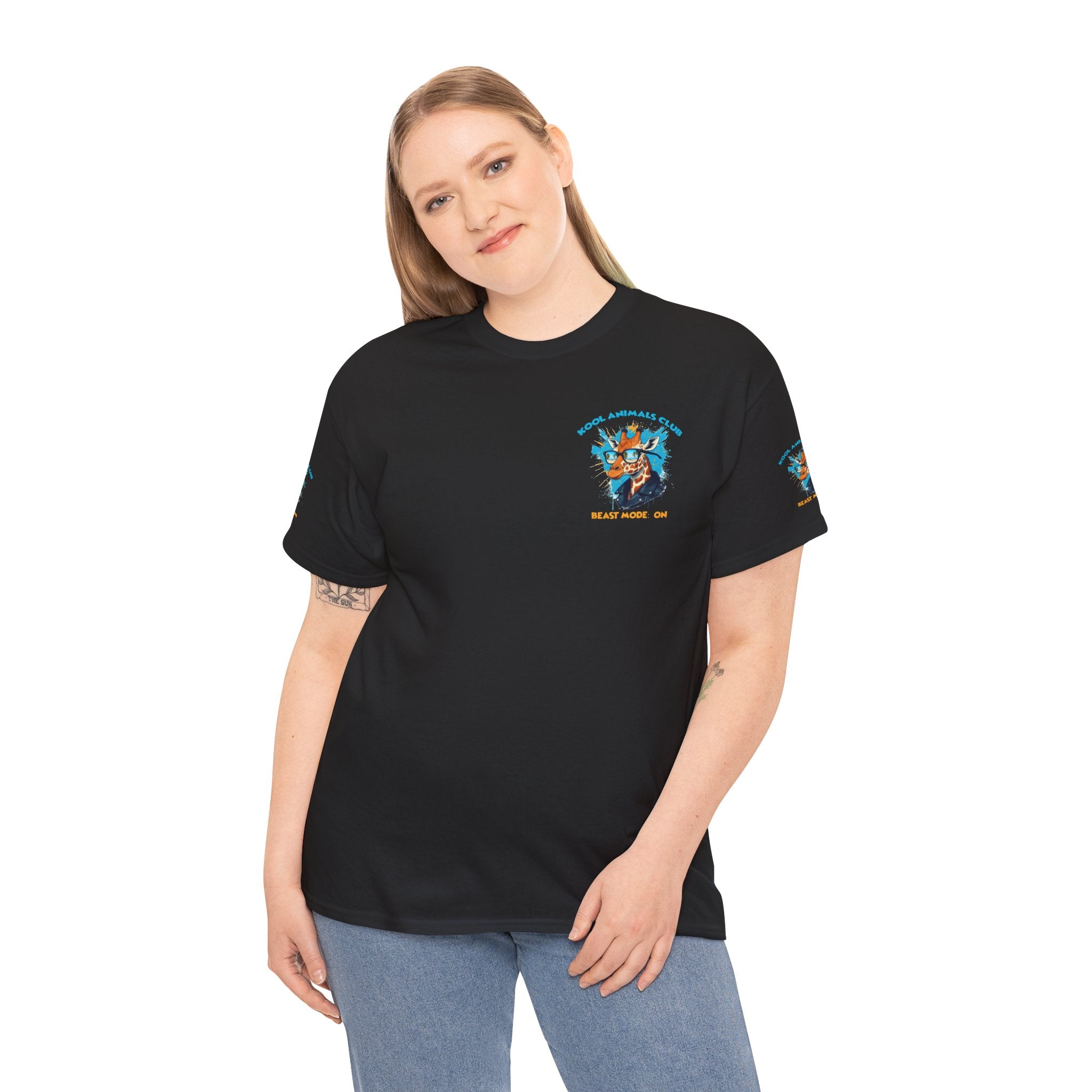 Kool Animals Club Tee, Unisex Graphic T-Shirt, Fun Animal Apparel, Casual Wear, Unique Gift for Animal Lovers on sale at MyriadMart