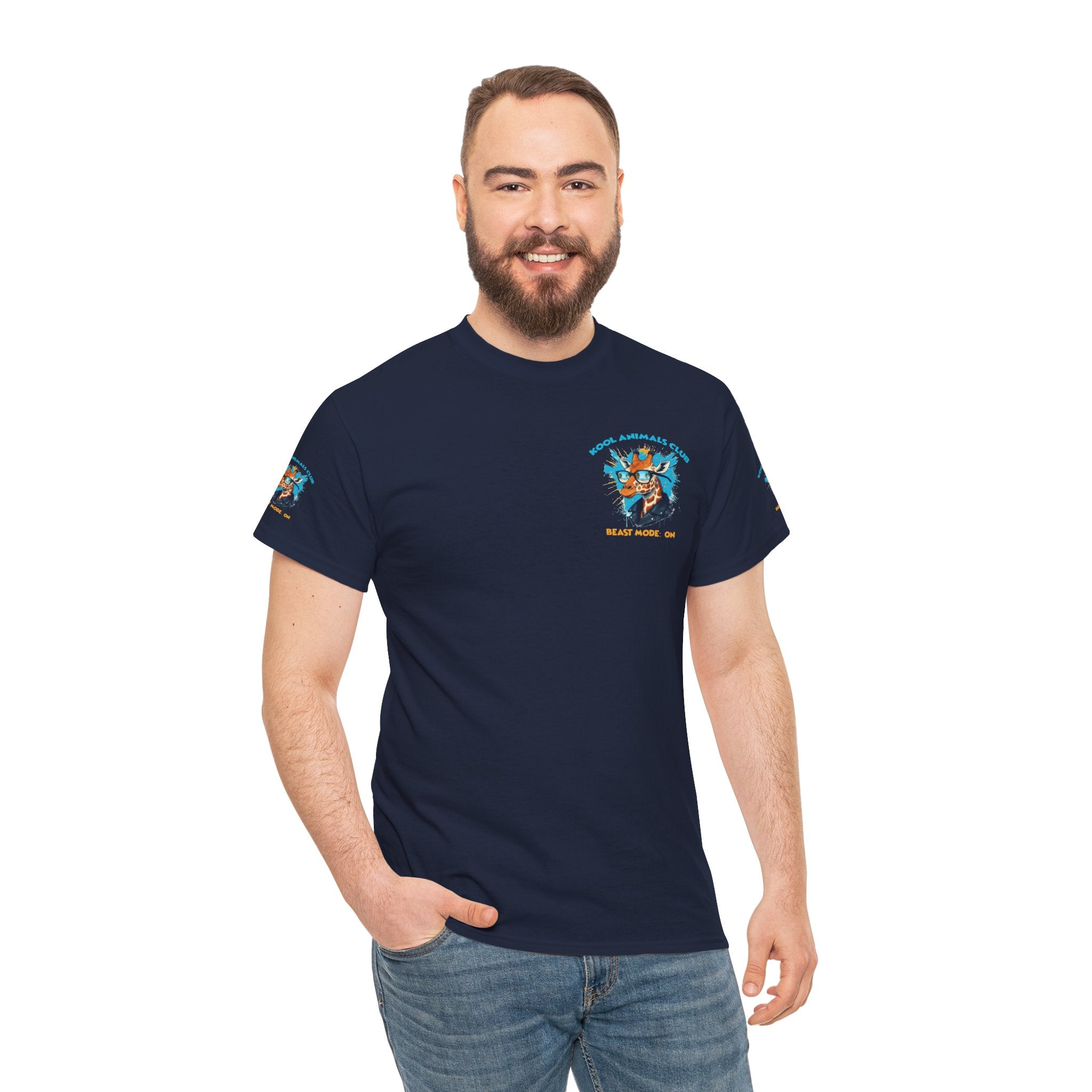 Kool Animals Club Tee, Unisex Graphic T-Shirt, Fun Animal Apparel, Casual Wear, Unique Gift for Animal Lovers on sale at MyriadMart