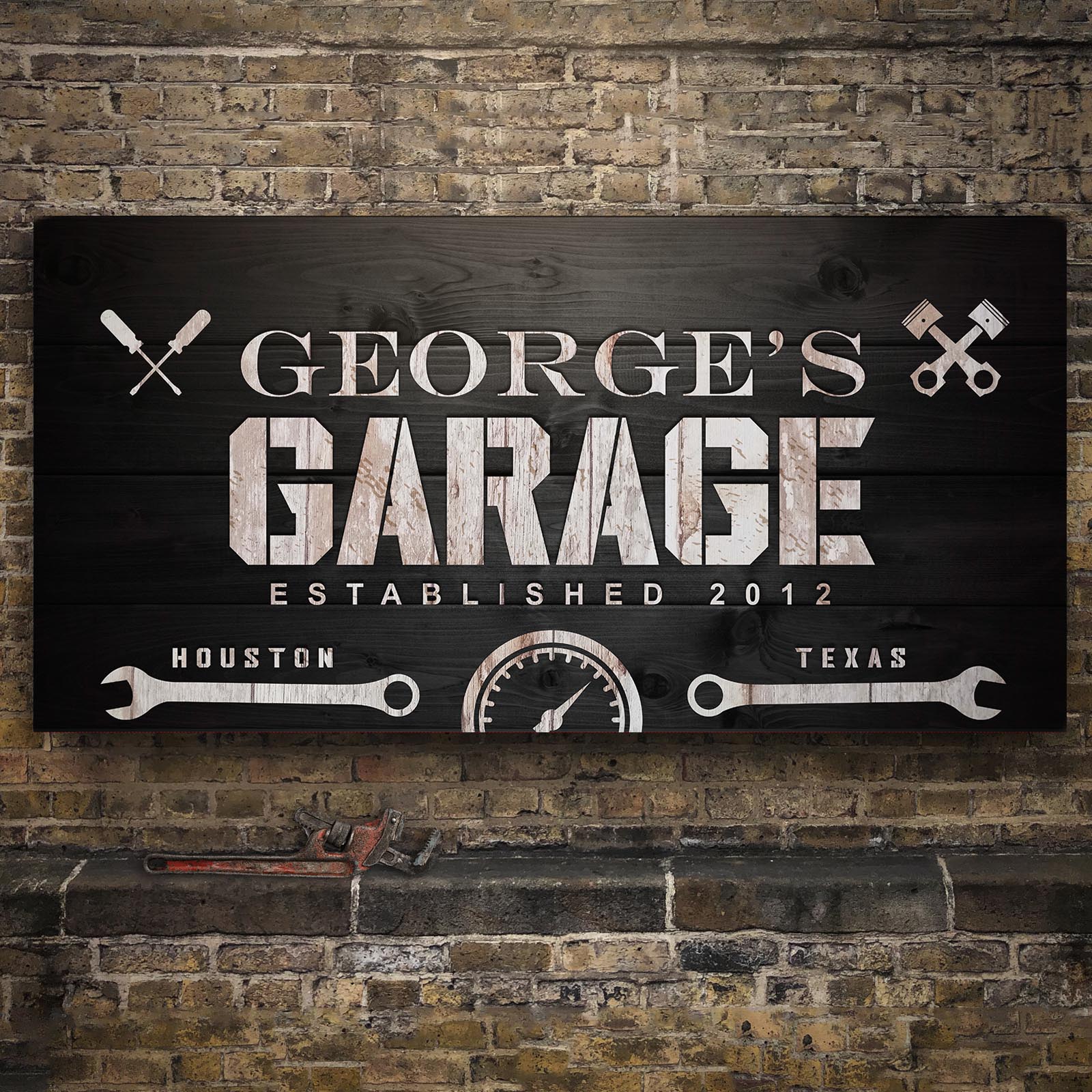 Man Cave Garage Sign on sale at MyriadMart