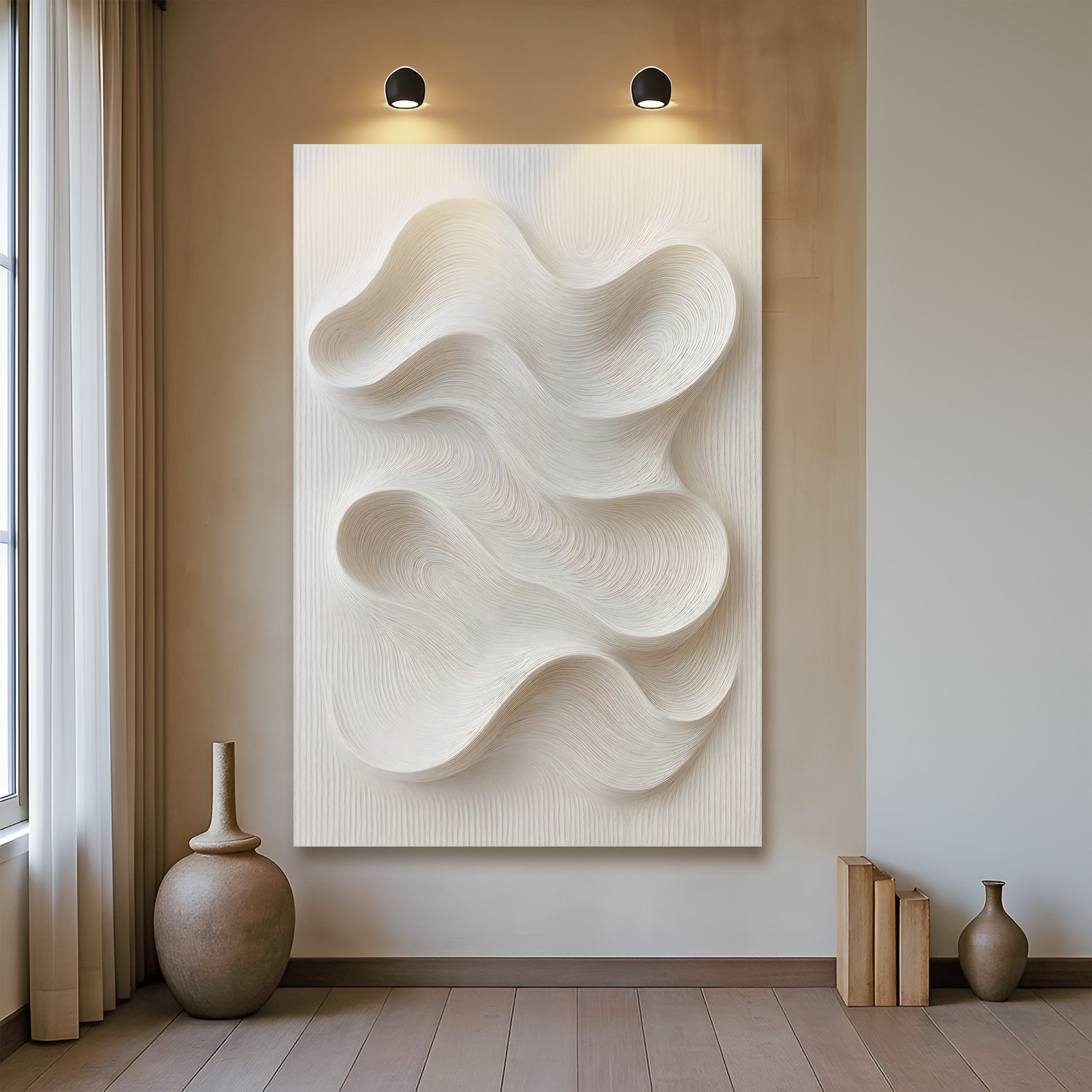 Minimalist Waves Wall Art on sale at MyriadMart