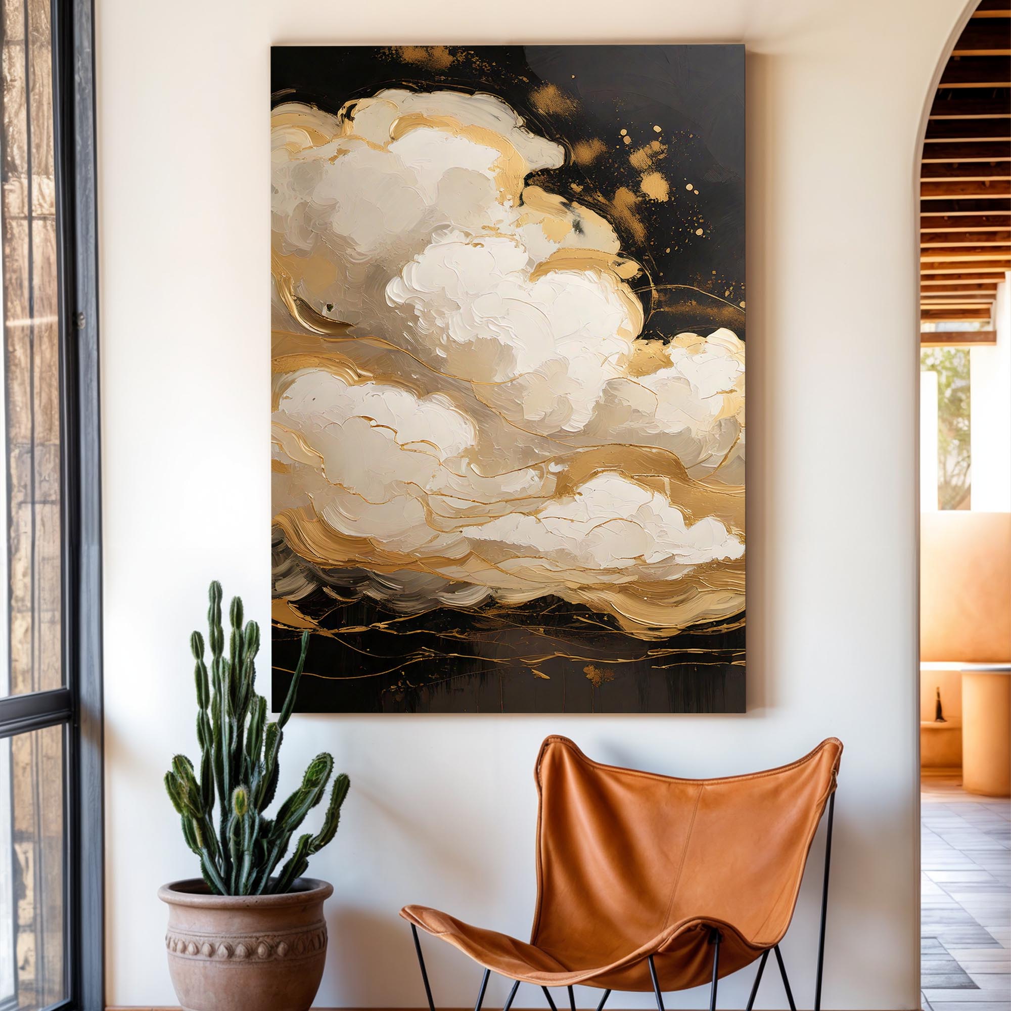 Auric Cloud Abstract Wall Art on sale at MyriadMart