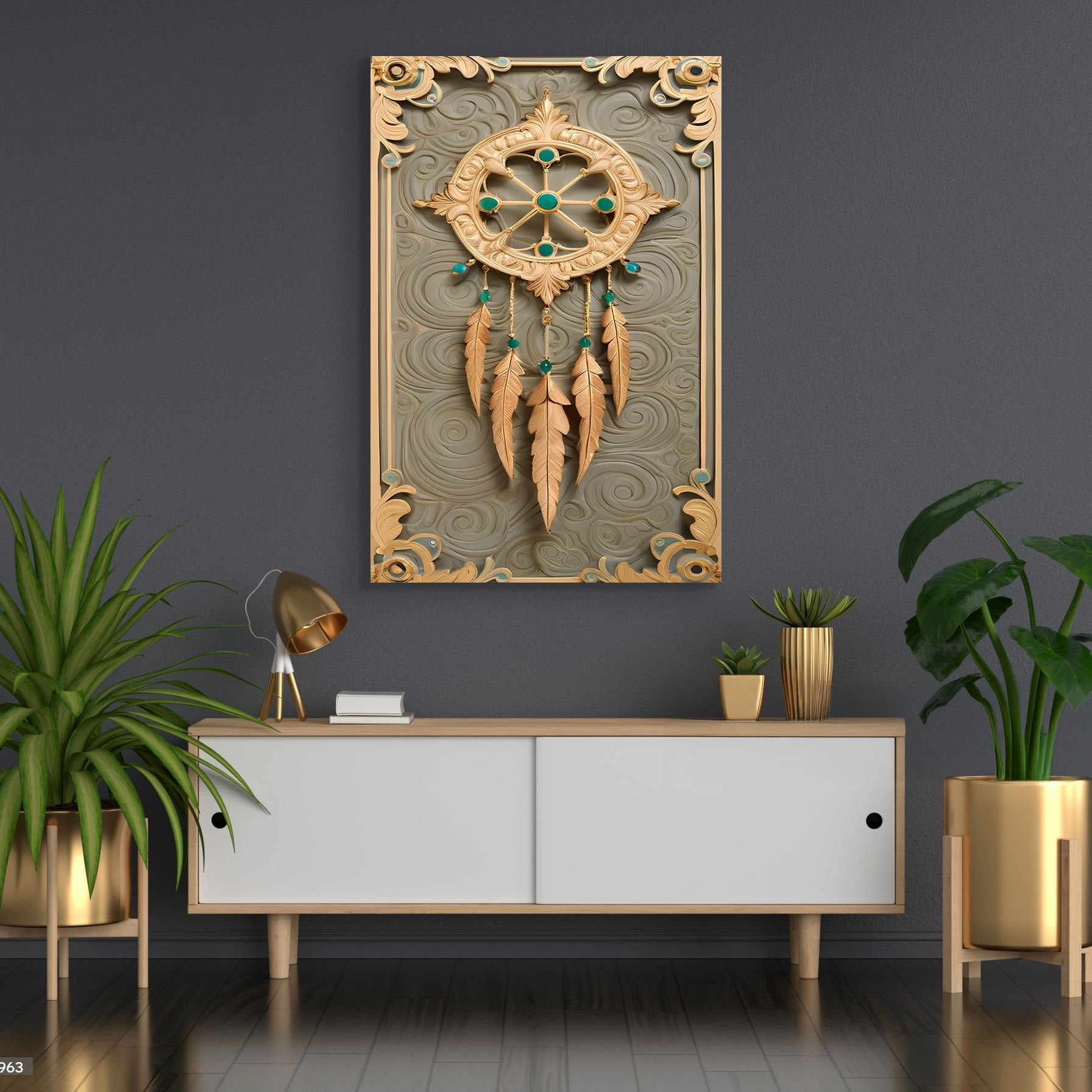 3D Whispering Feathers Wall Art II on sale at MyriadMart