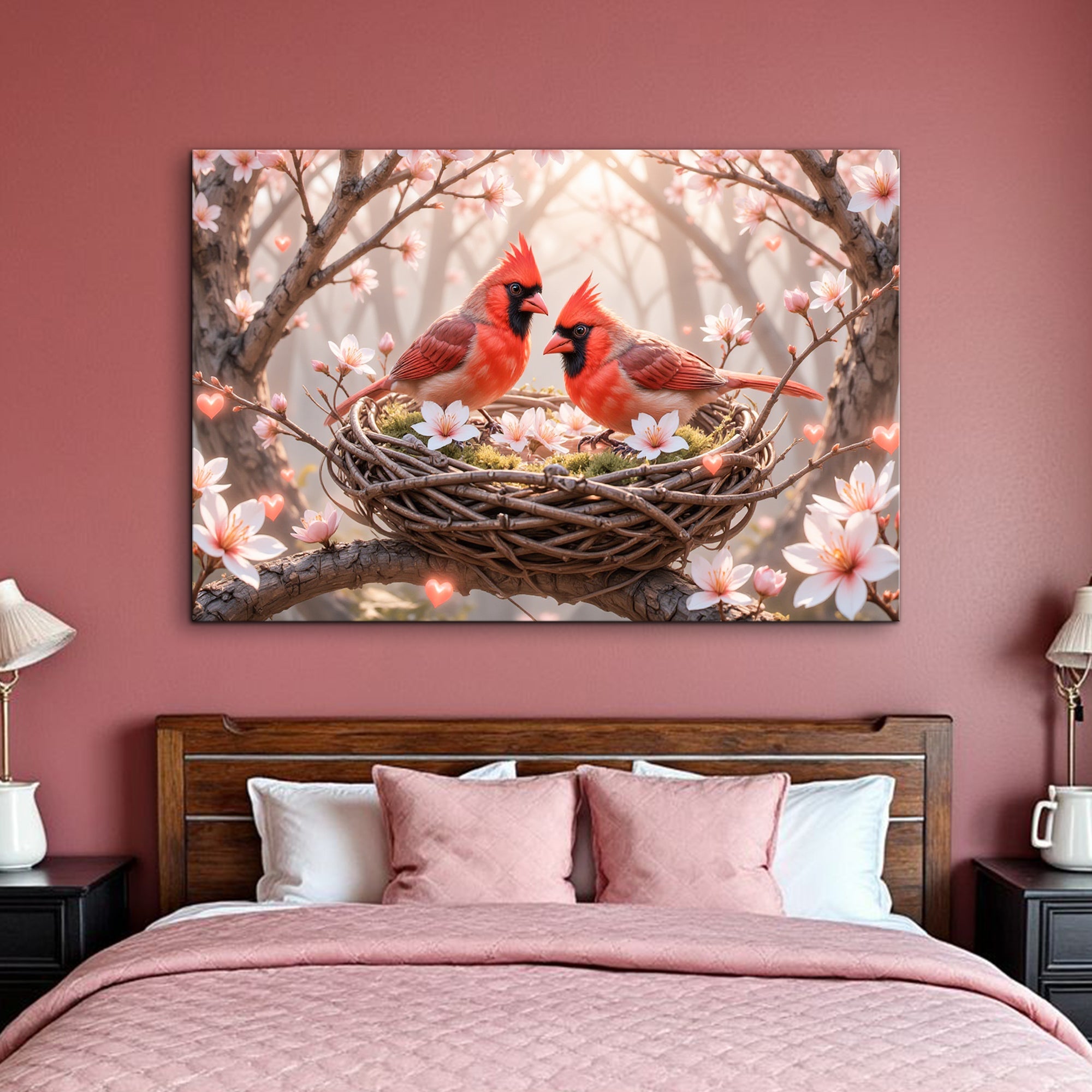 3D Cardinals Wall Art on sale at MyriadMart