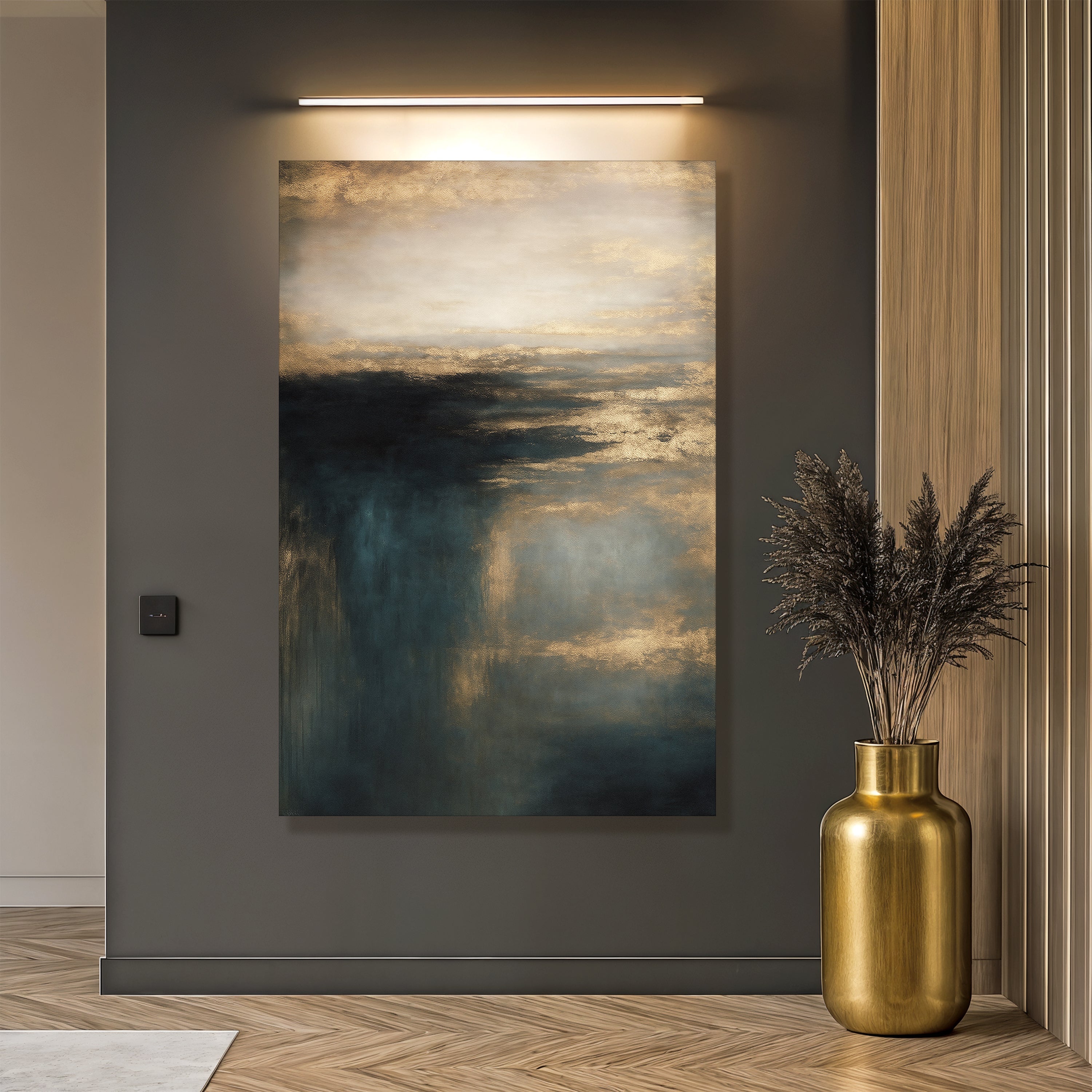 Cloudscape Glimmer Wall Art on sale at MyriadMart