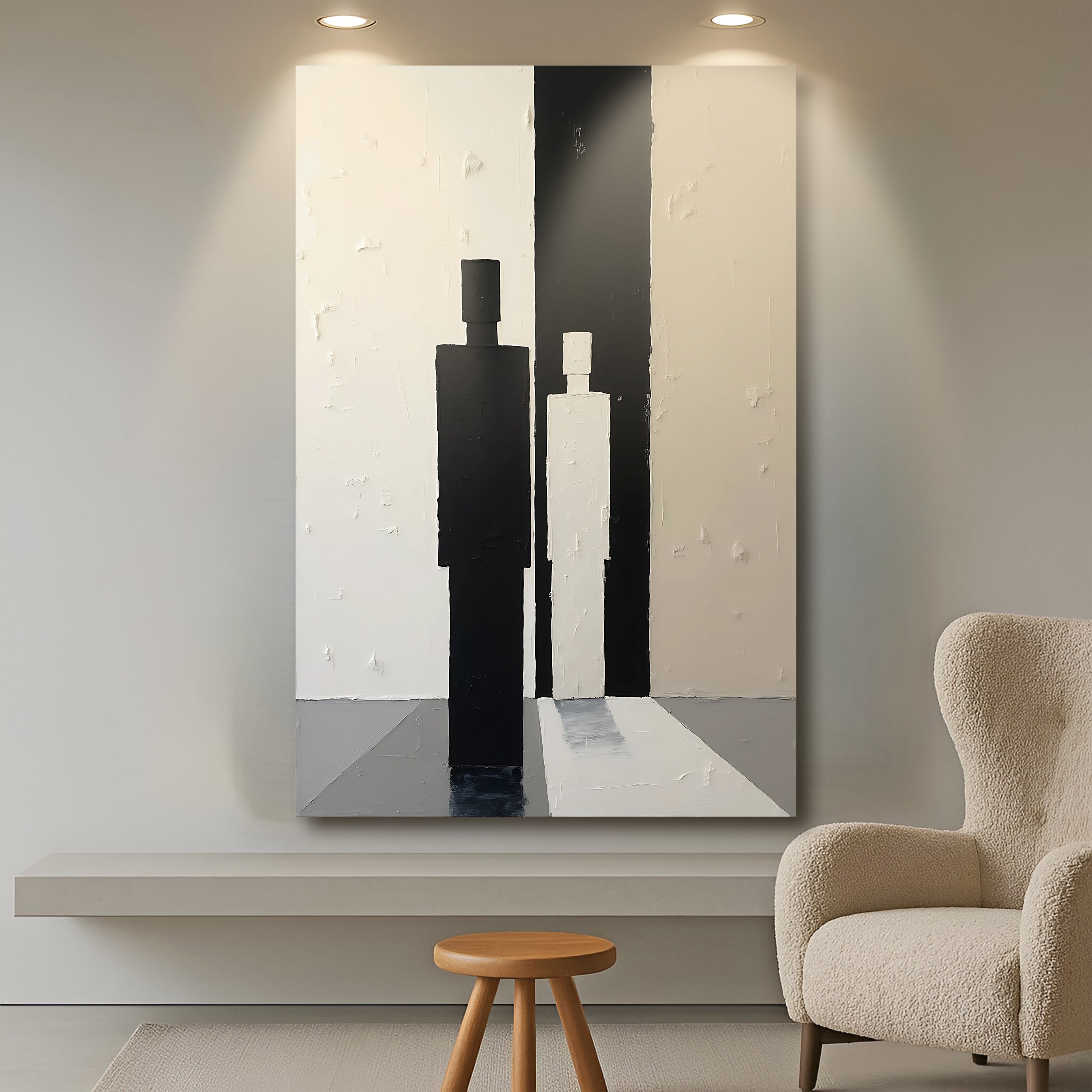 Contemporary Minimalist Abstract Wall Art on sale at MyriadMart