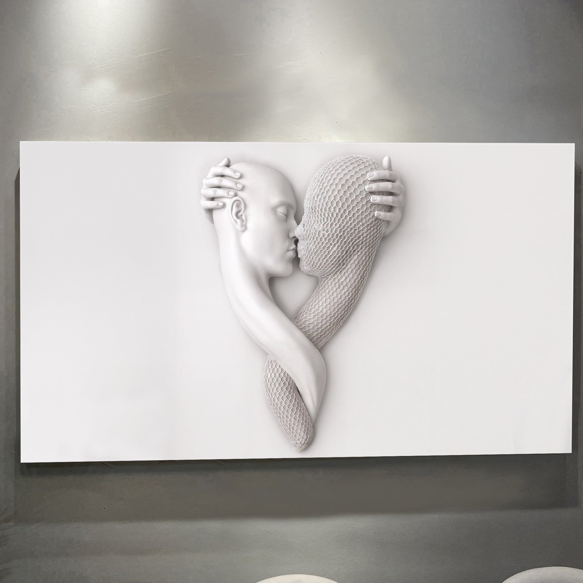 Eternal Love Figure Abstract Wall Art VI on sale at MyriadMart