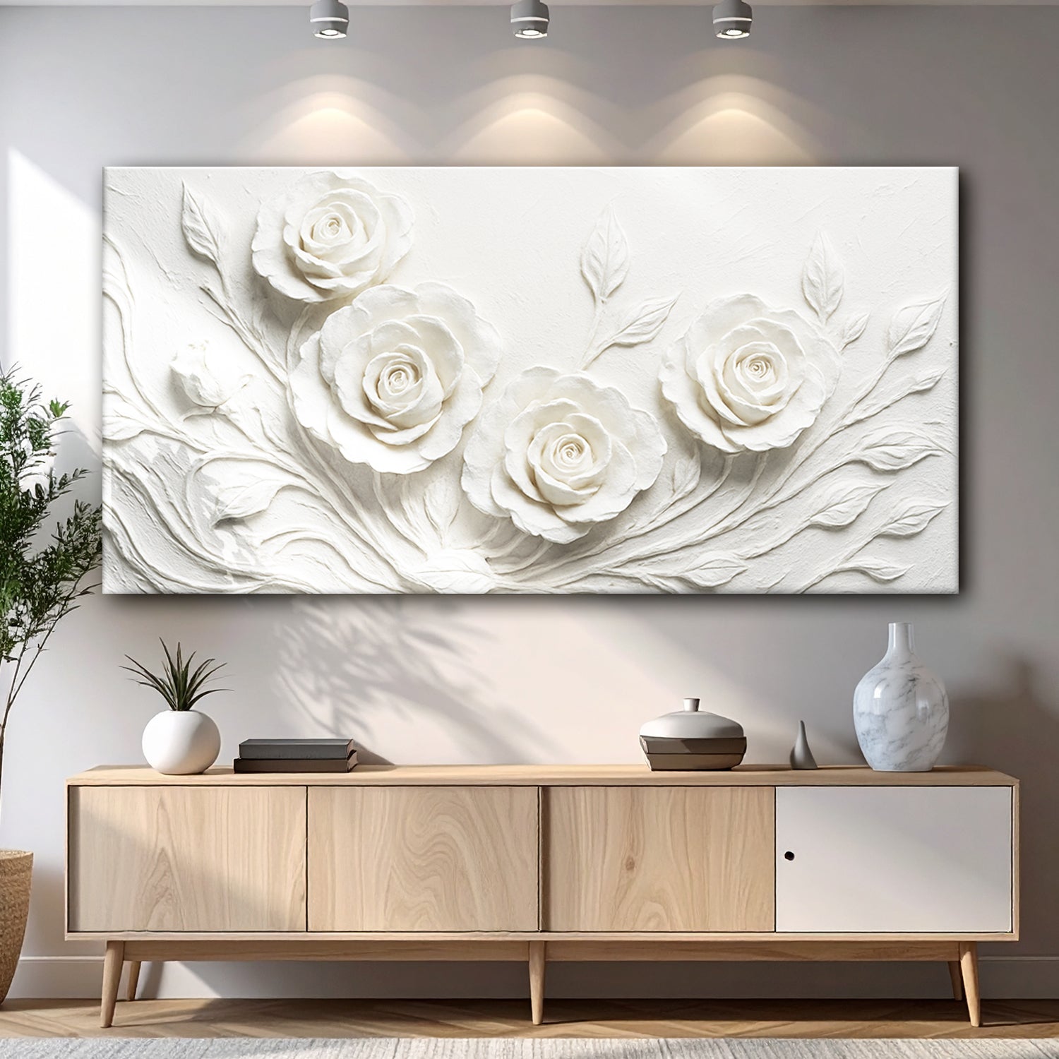 Floral Abstract Wall Art on sale at MyriadMart