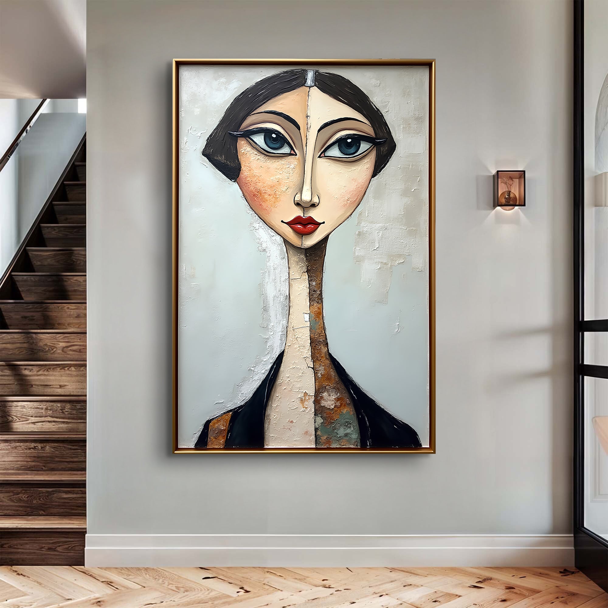 Serene Graze Figurative Impasto Wall Art on sale at MyriadMart