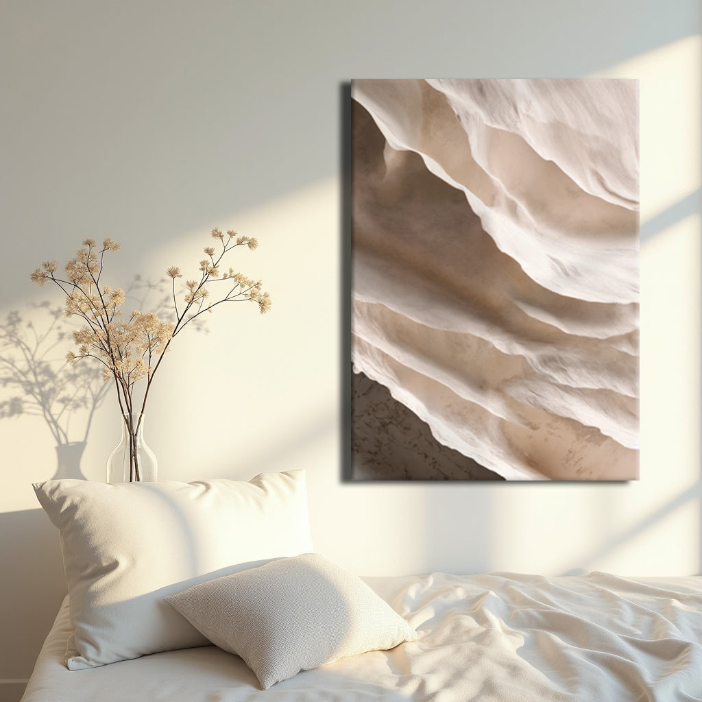 Light Neutral Impasto Wall Art on sale at MyriadMart